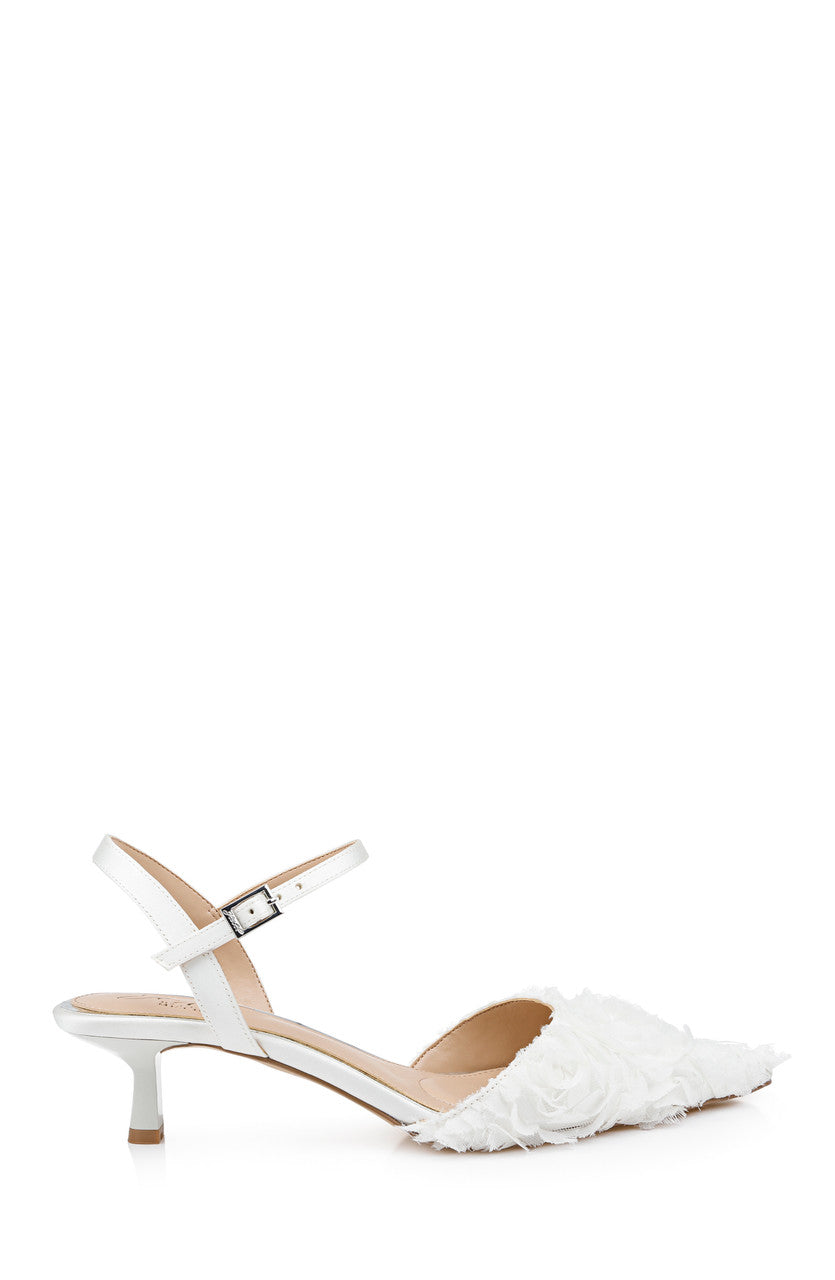 badgley-mischka-selene-pumps-elfenbein-kitten-heel image 2