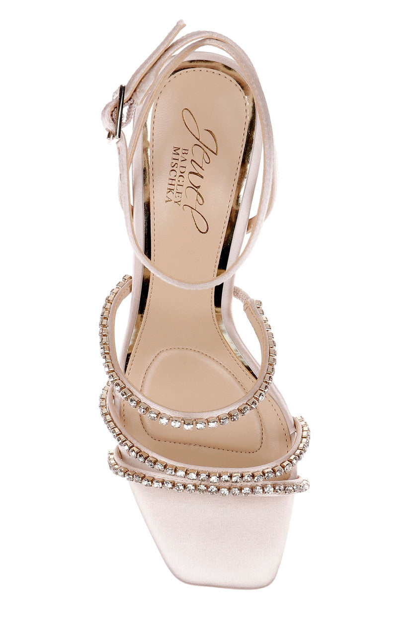 badgley-mischka-paulette-sandalen-champagne-kristall image 5