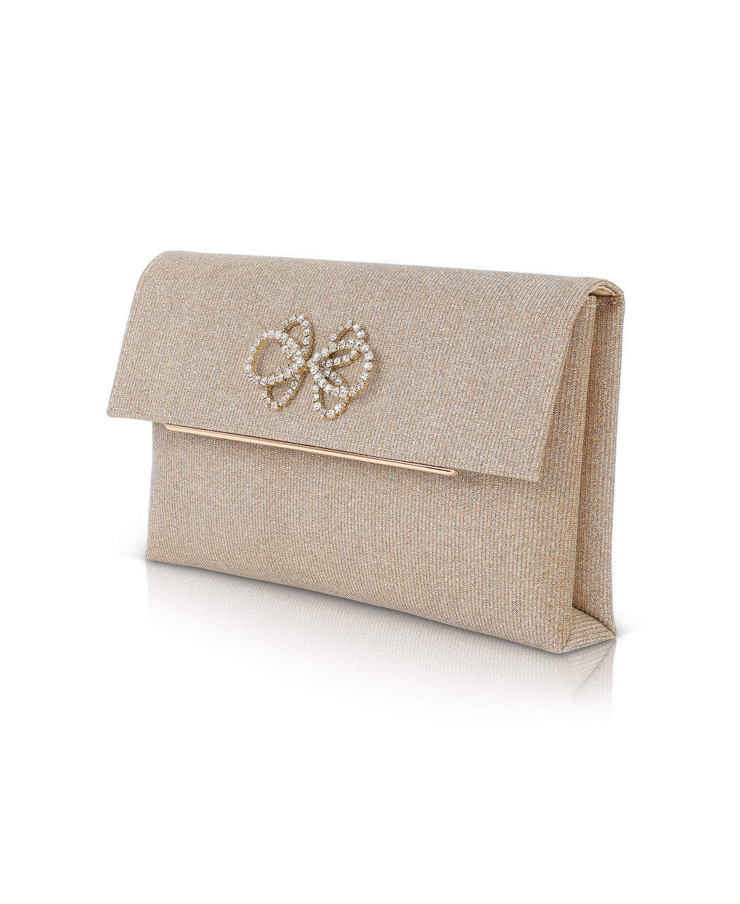 badgley-mischka-alicia-jl0355-clutch-gold-jacquard-kristall image 2