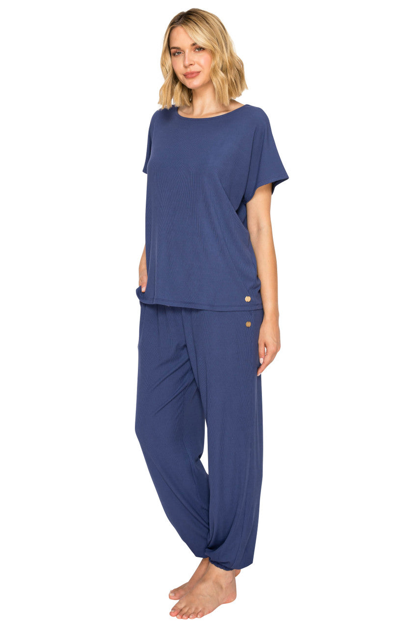 badgley-mischka-luxe-rib-jogger-set-modal-rose-gr-s image 8