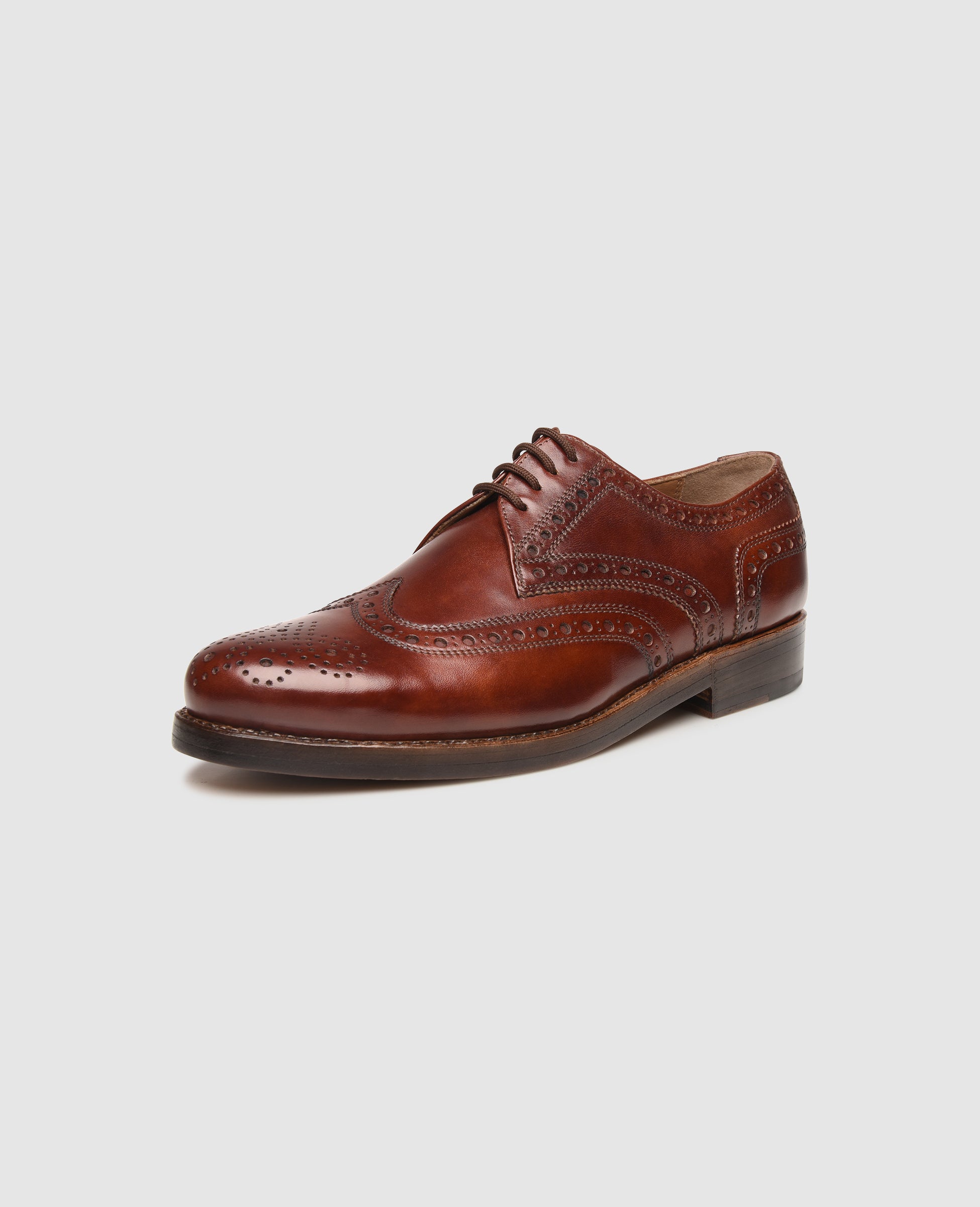 heinrich-dinkelacker-z-rich-full-brogue-derby-whiskey-glattleder image 2