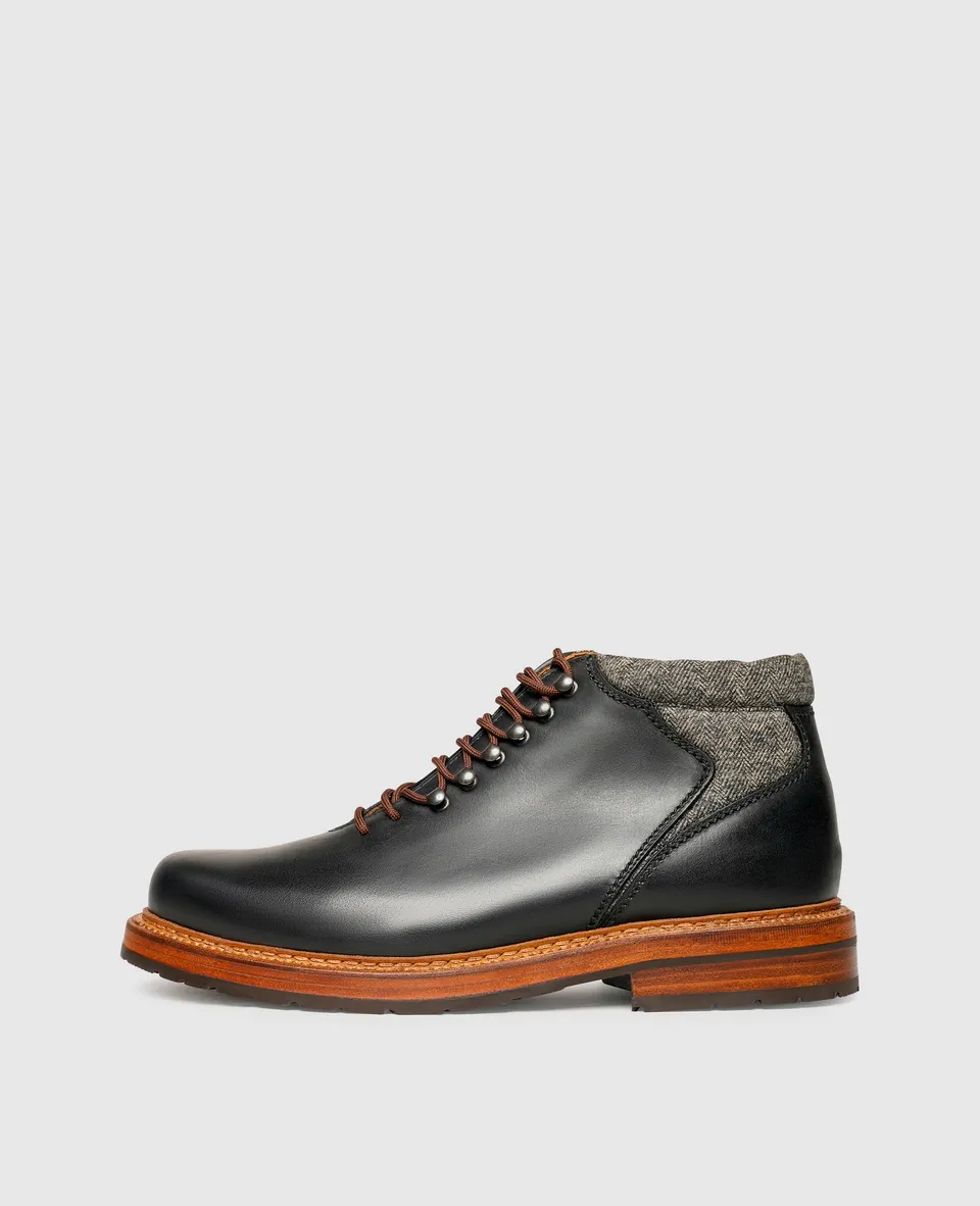 heinrich-dinkelacker-rio-plain-h-boot-schwarz-hillbilly-leder image 1