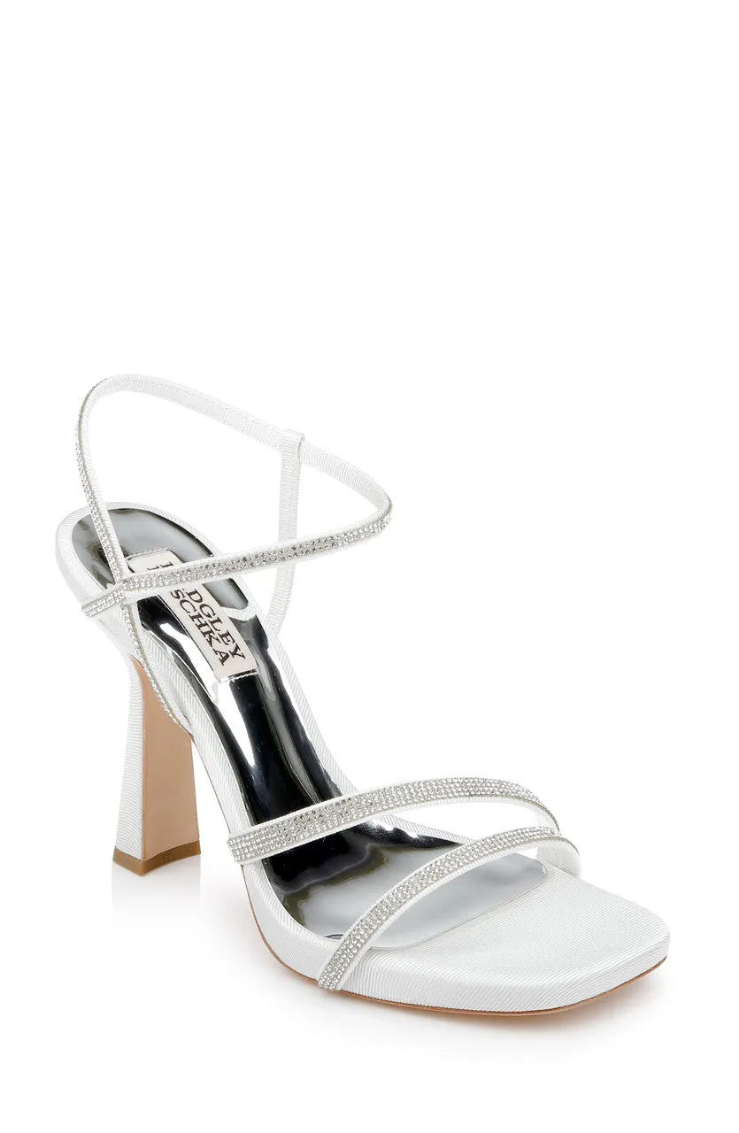 badgley-mischka-urbana-high-heels-soft-white-mit-95-mm-absatz image 1
