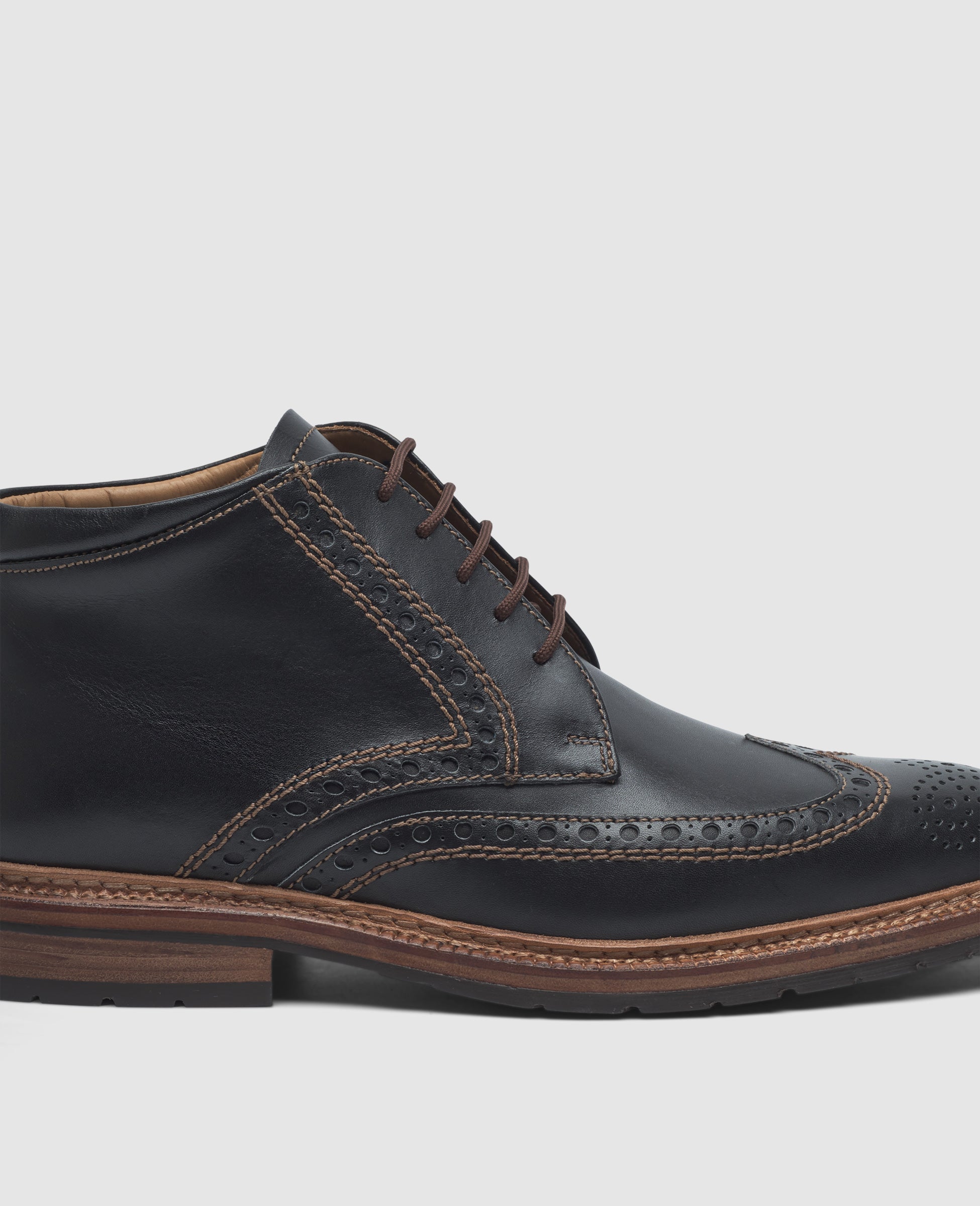 heinrich-dinkelacker-luzern-full-brogue-sc-herrenstiefel-schwarz image 5