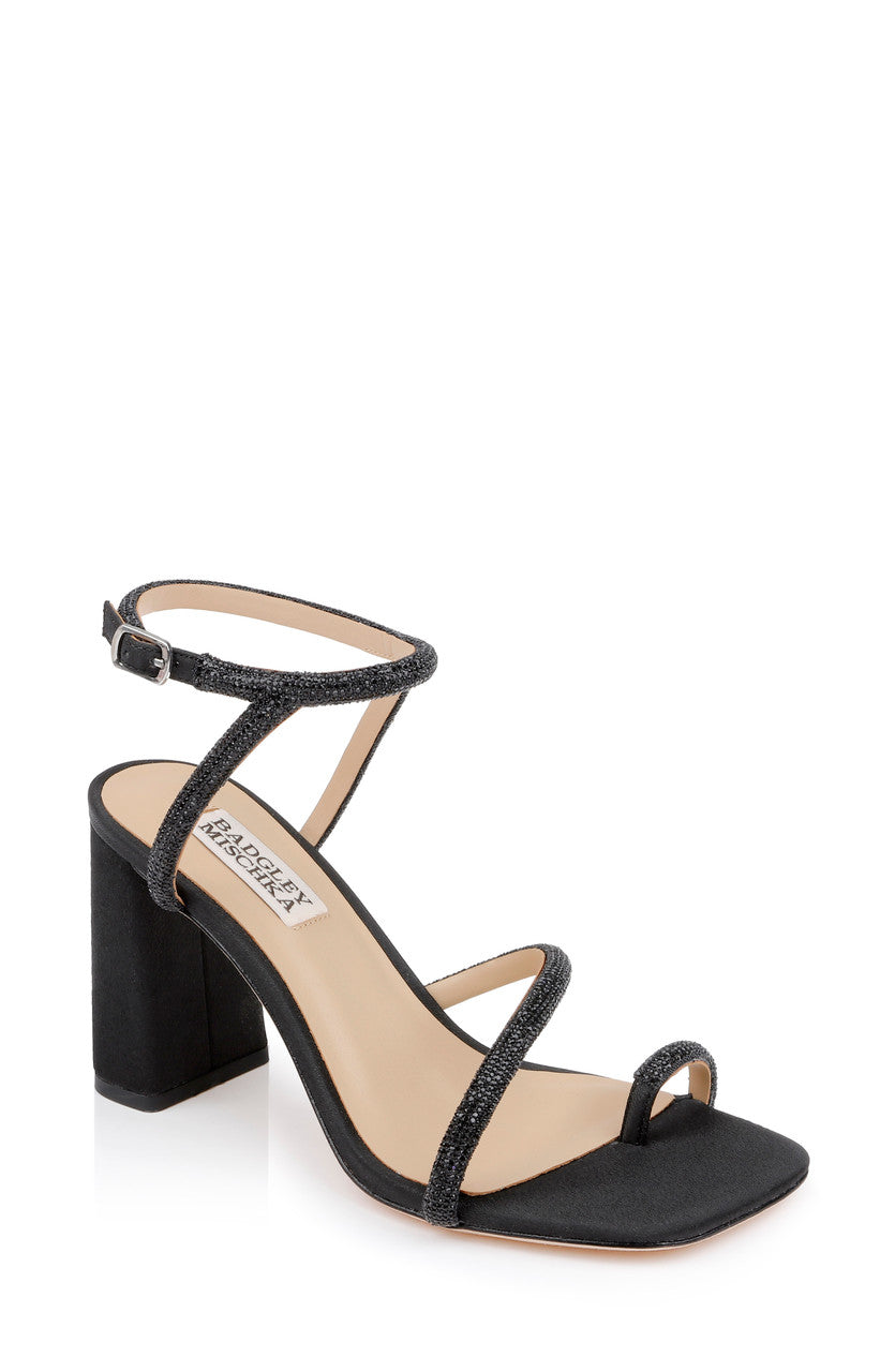 badgley-mischka-dalilah-sandalen-wei-glitzer-blockabsatz-85mm image 7