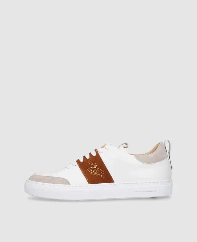 heinrich-dinkelacker-turin-tennis-sneaker-np-wei-rotbraun image 1
