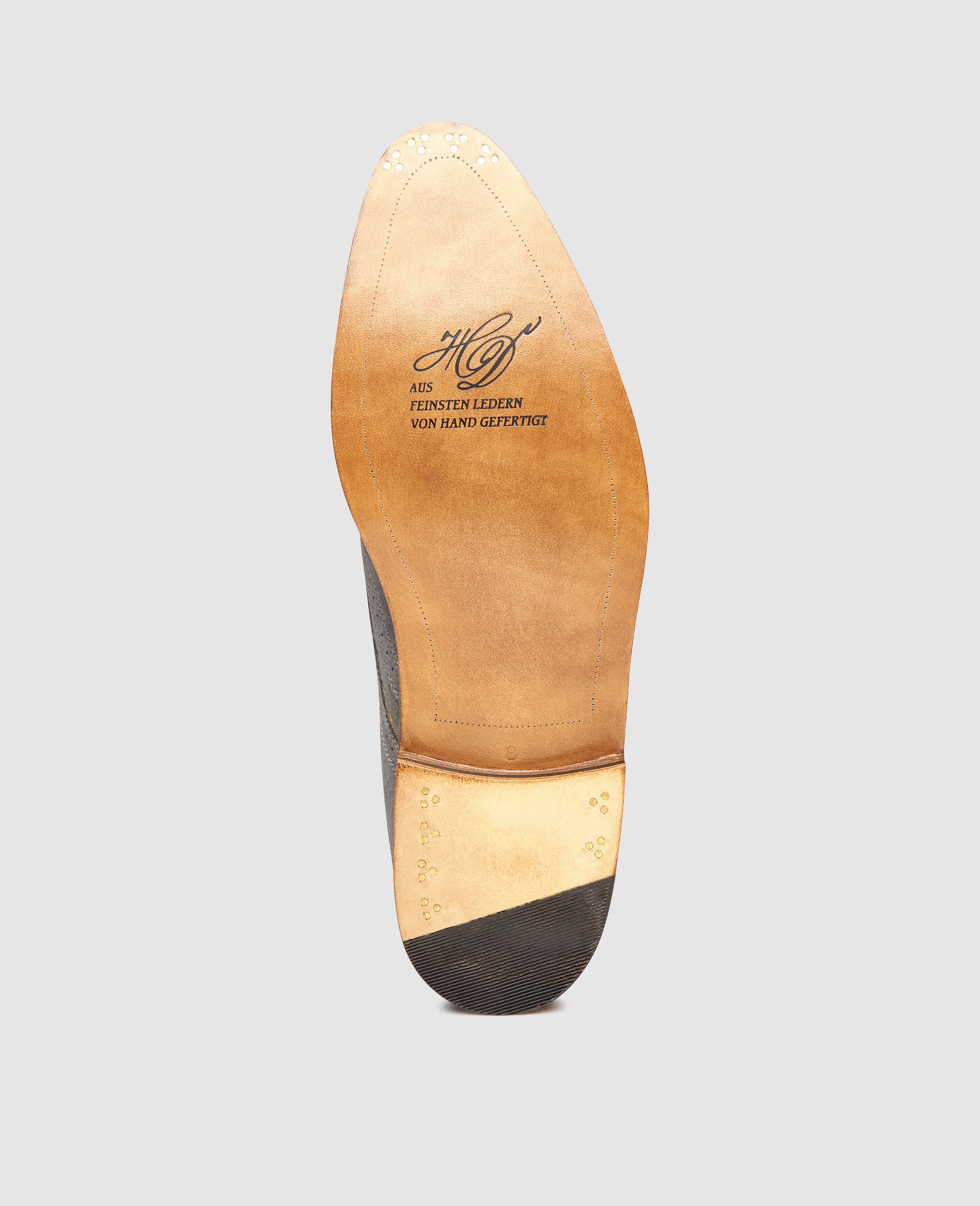 heinrich-dinkelacker-milano-full-brogue-v-derby-grau-velours image 6