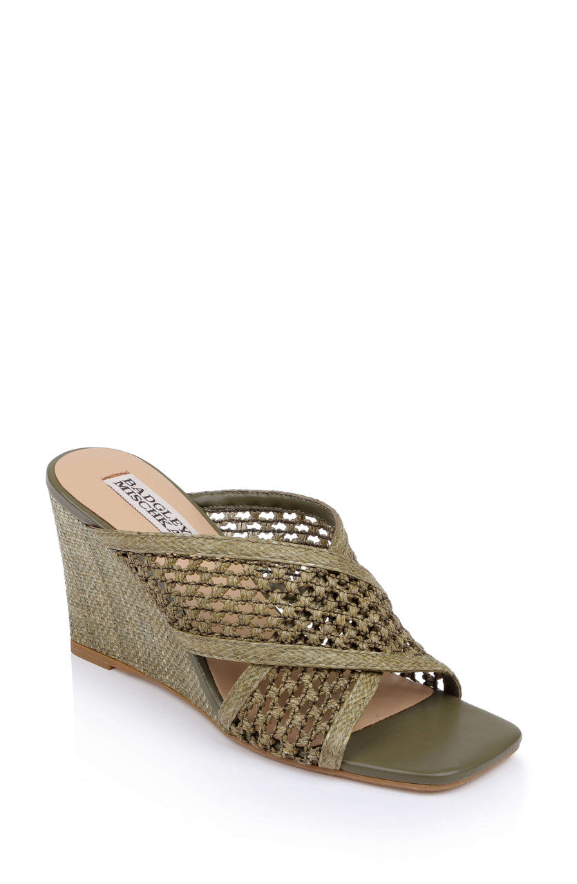 badgley-mischka-xandria-wedge-slide-sandale-natural-rafi-bast image 7
