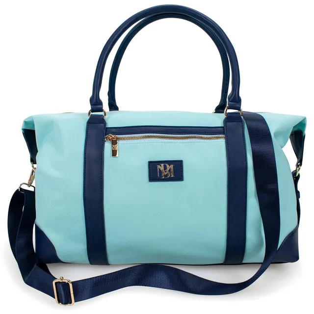 badgley-mischka-barbara-weekender-reisetasche-hellblau image 1