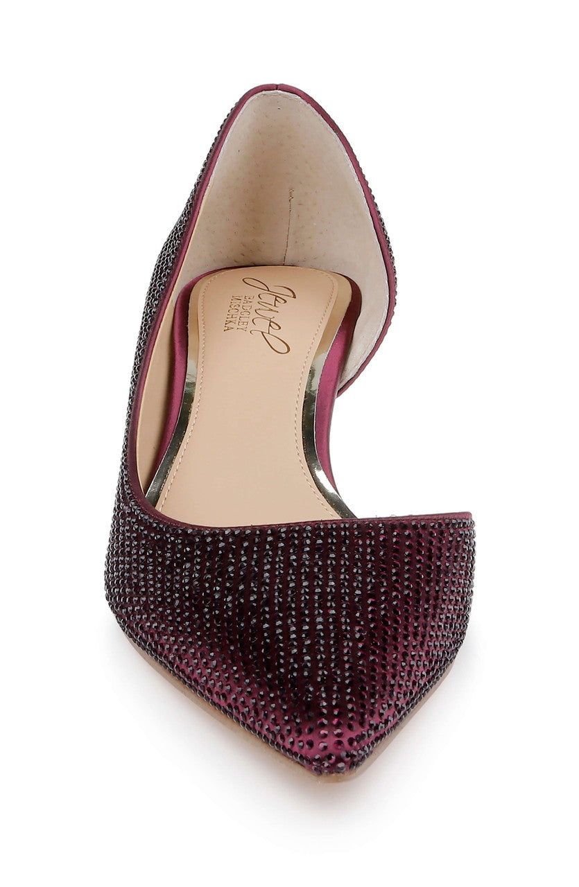 badgley-mischka-teegan-kitten-pumps-silber-strass-45mm image 4