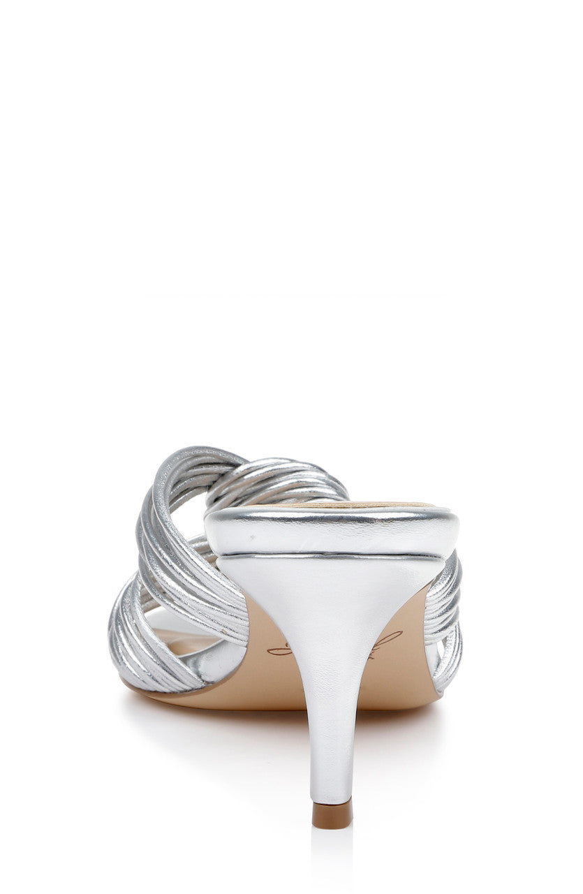 badgley-mischka-mia-mules-leder-silber-kitten-heel-60mm image 7