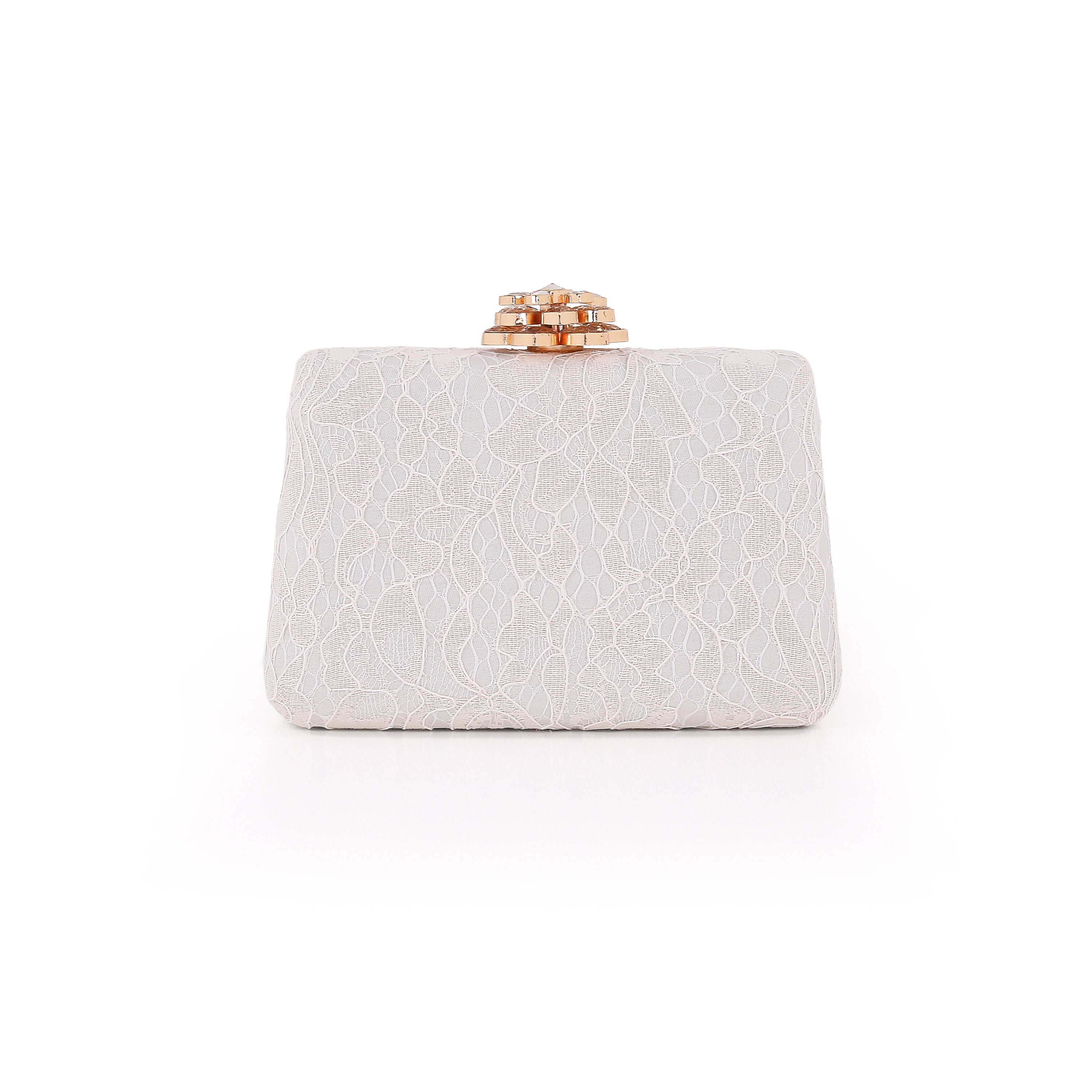 badgley-mischka-coco-clutch-wei-spitze-mit-kette image 5