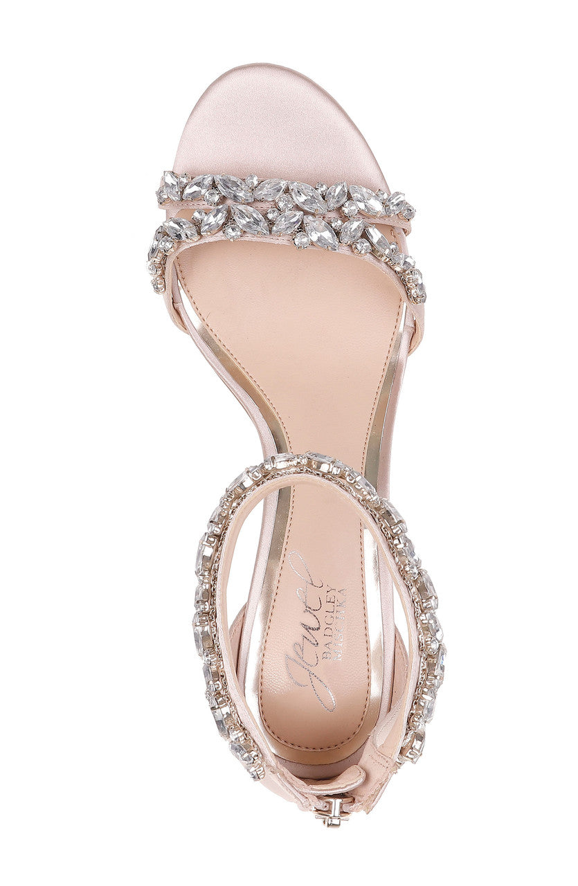 badgley-mischka-caroline-abendschuh-champagne-pumps image 4