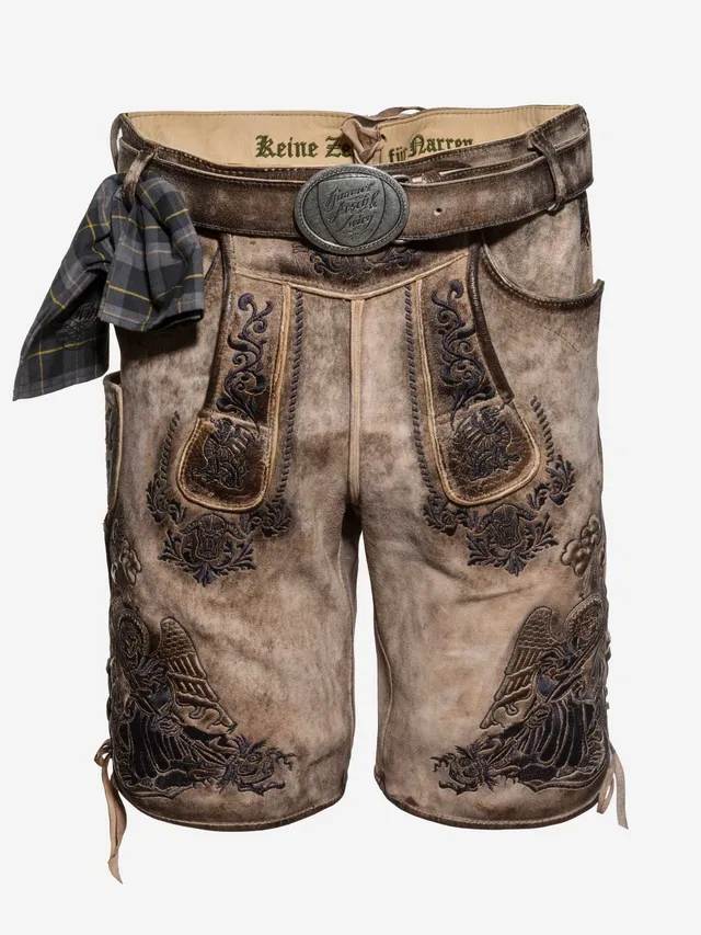 himmel-arsch-zwirn-st-virtus-lederhose-lamm-mit-g-rtel image 1