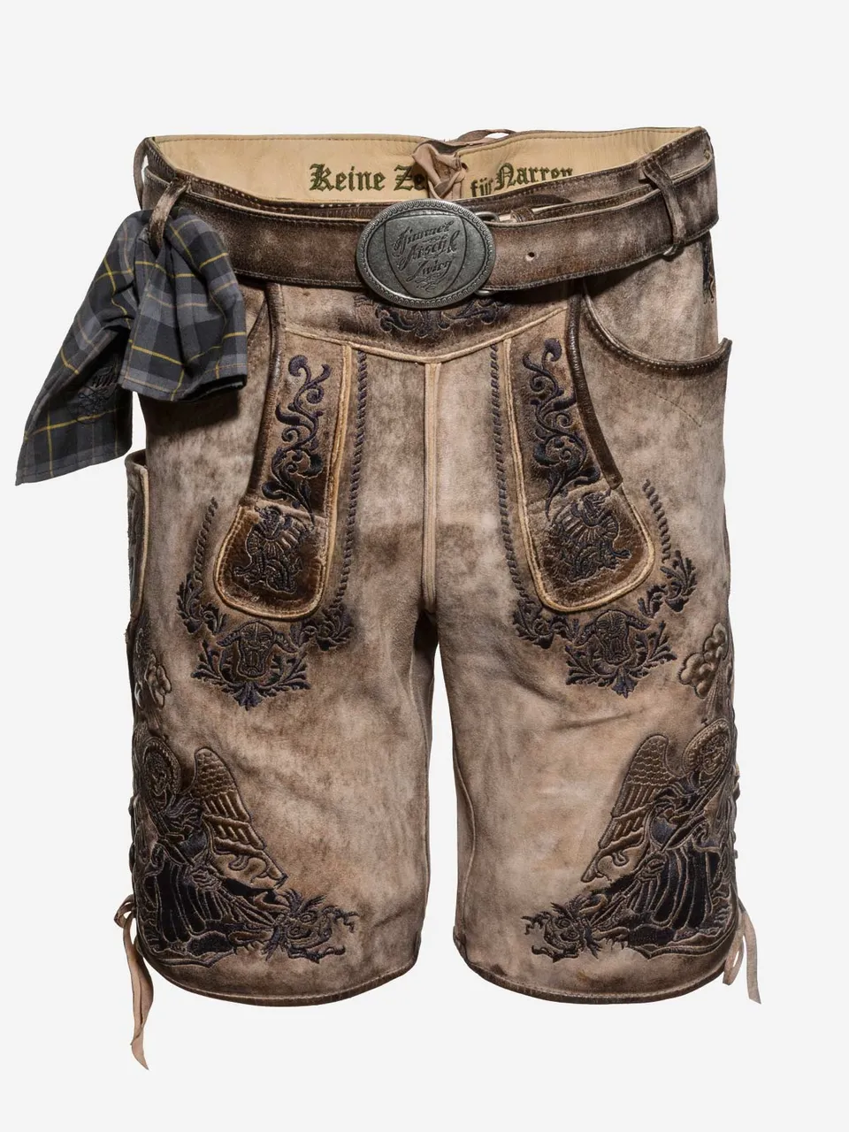 himmel-arsch-zwirn-st-virtus-lederhose-lamm-mit-g-rtel image 1