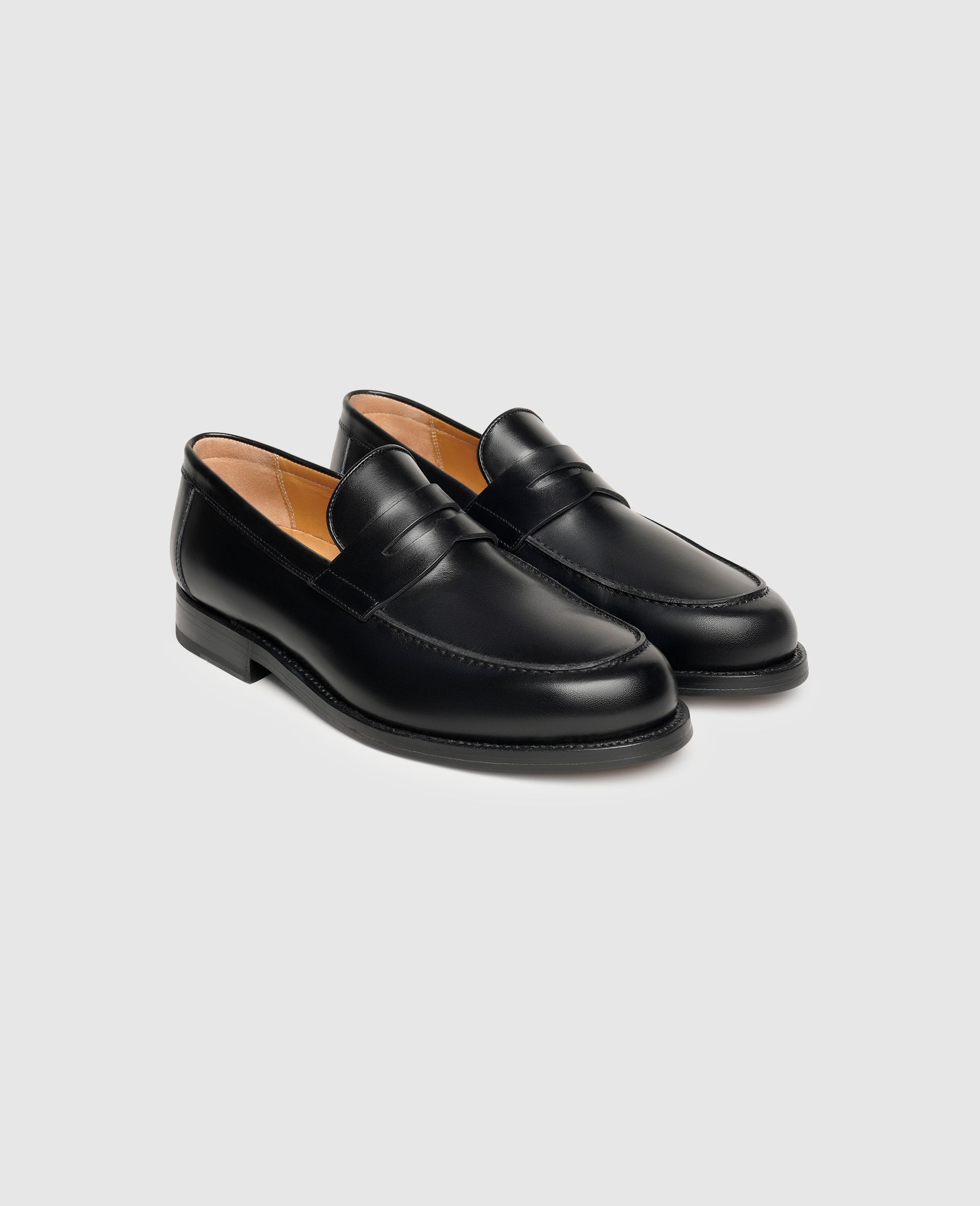 heinrich-dinkelacker-wien-plain-bc-loafer-schwarz-kalbsleder image 2