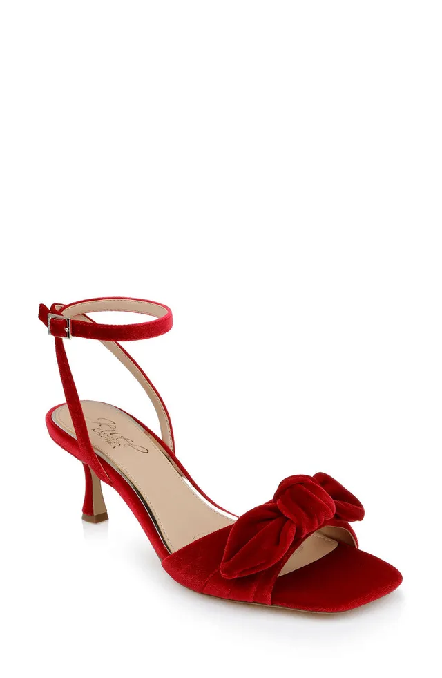 badgley-mischka-emeli-sandalette-nude-schleife-60mm image 1