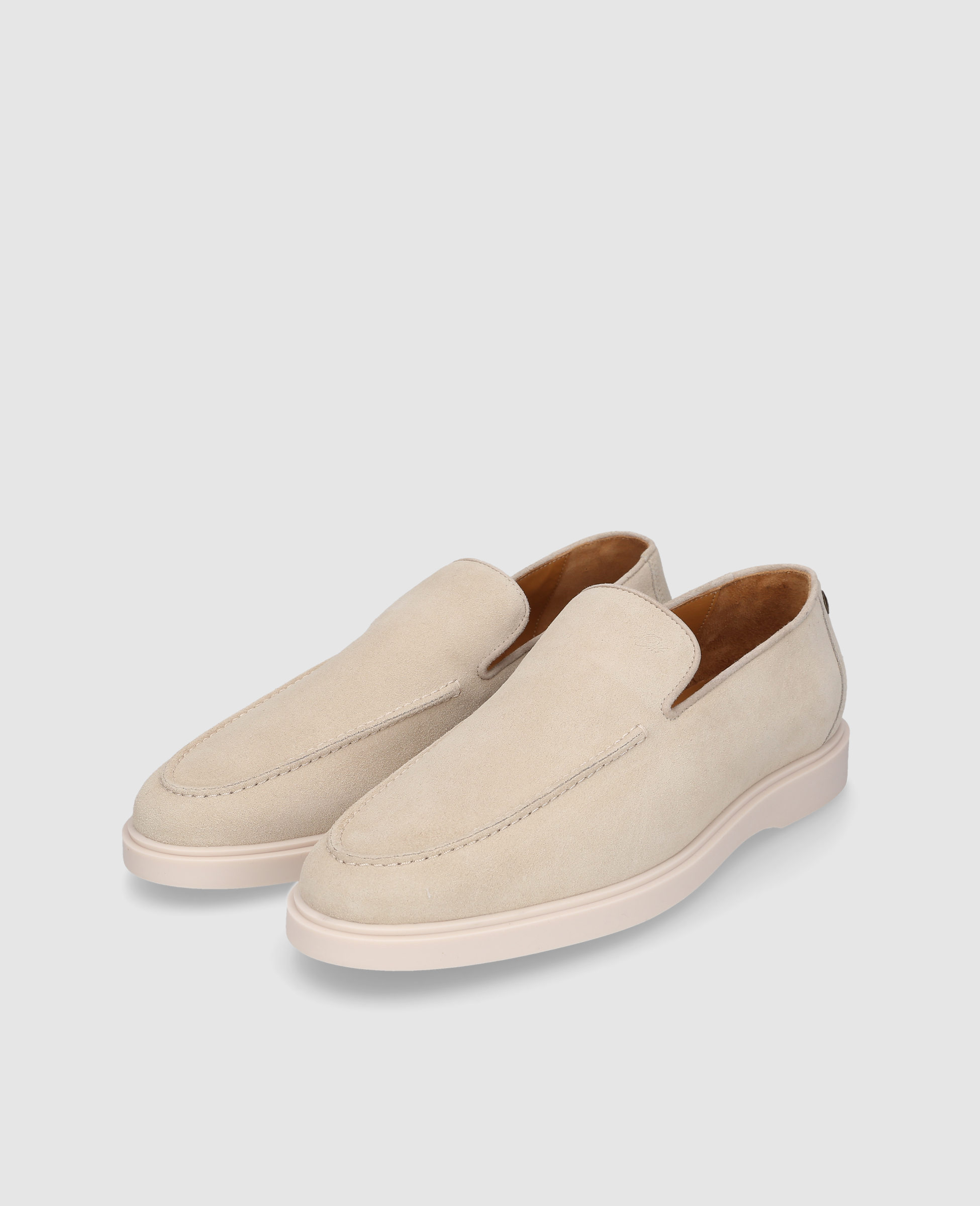 heinrich-dinkelacker-genua-plain-loafer-v-beige-velours image 2