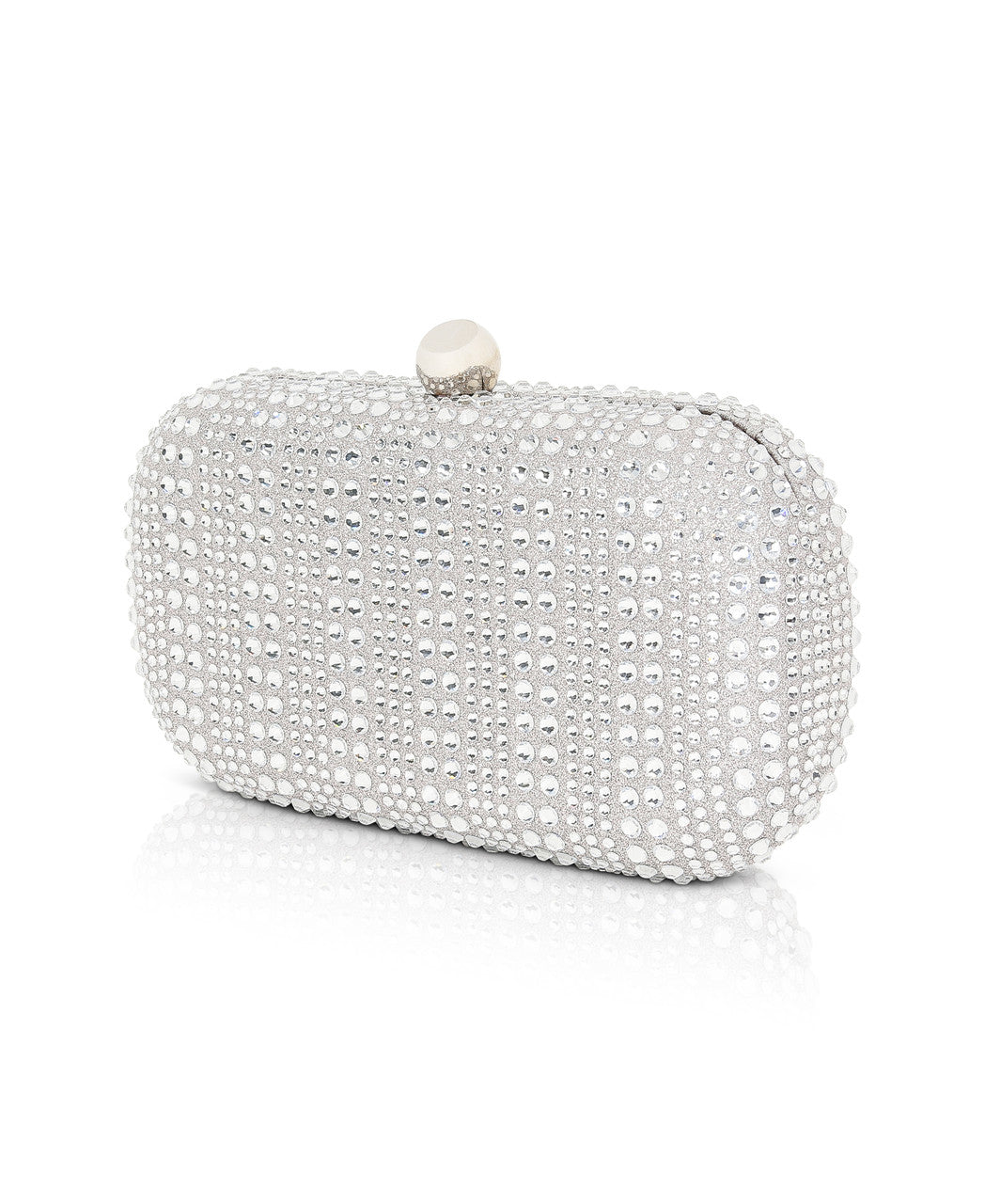 badgley-mischka-christy-minaudiere-clutch-silber-strass image 2