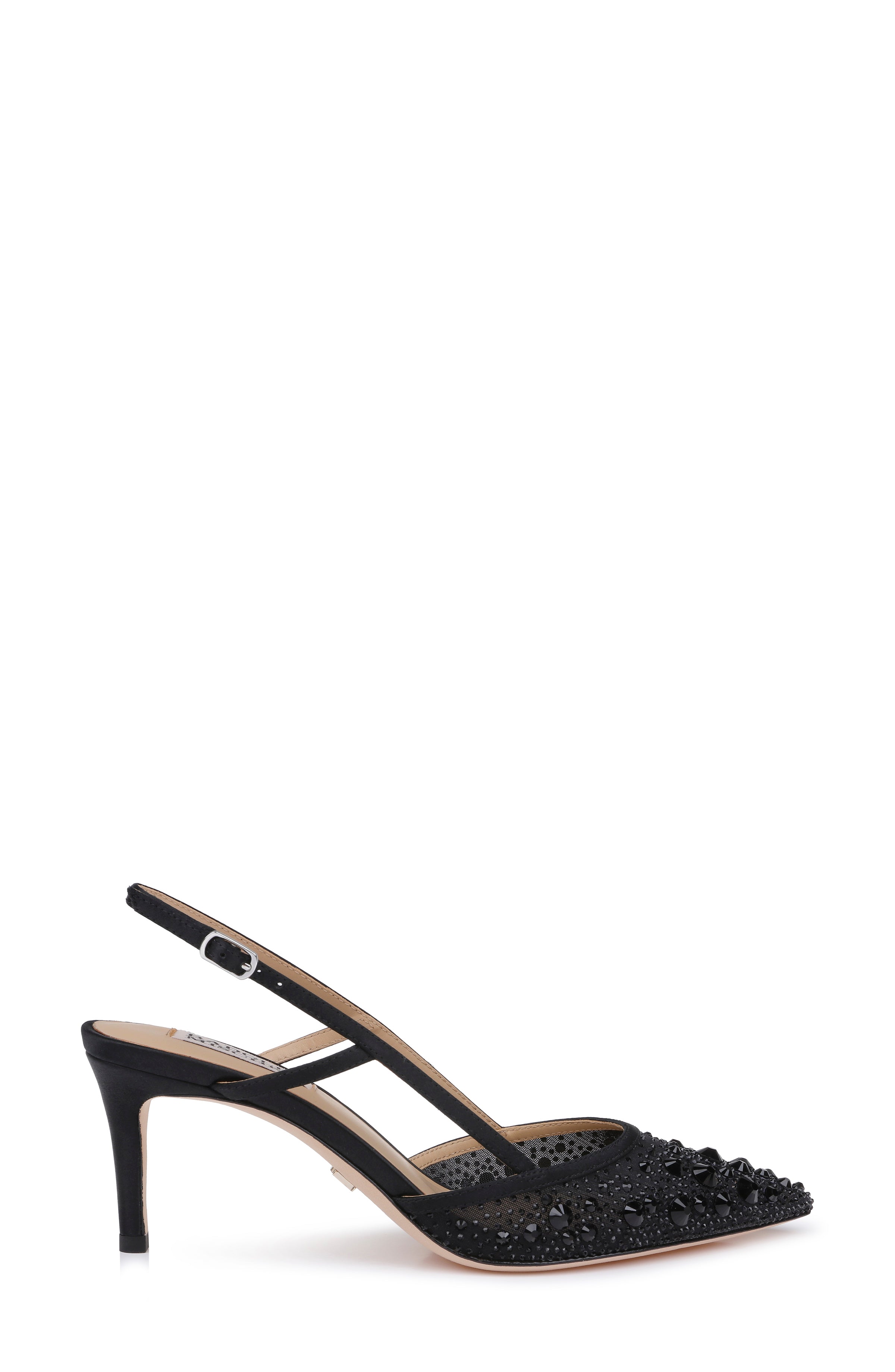 badgley-mischka-reem-slingback-pumps-schwarz-satin-strass image 3