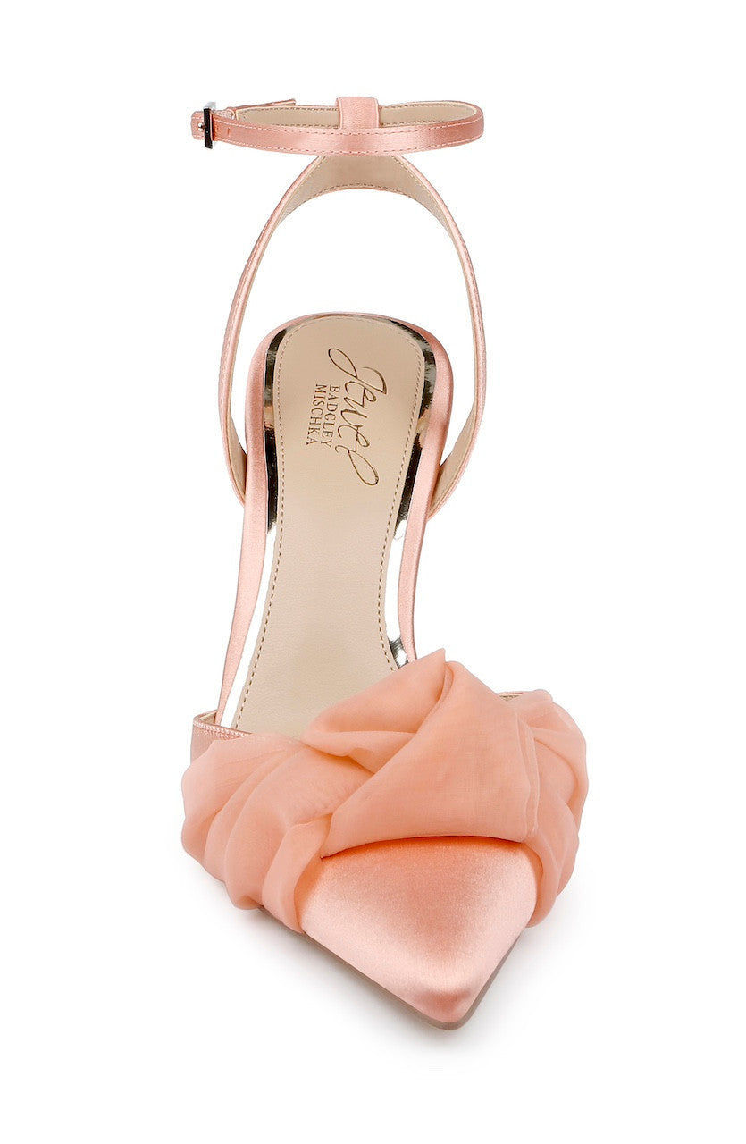 badgley-mischka-federica-pumps-ivory-satin-knoten-85mm image 4