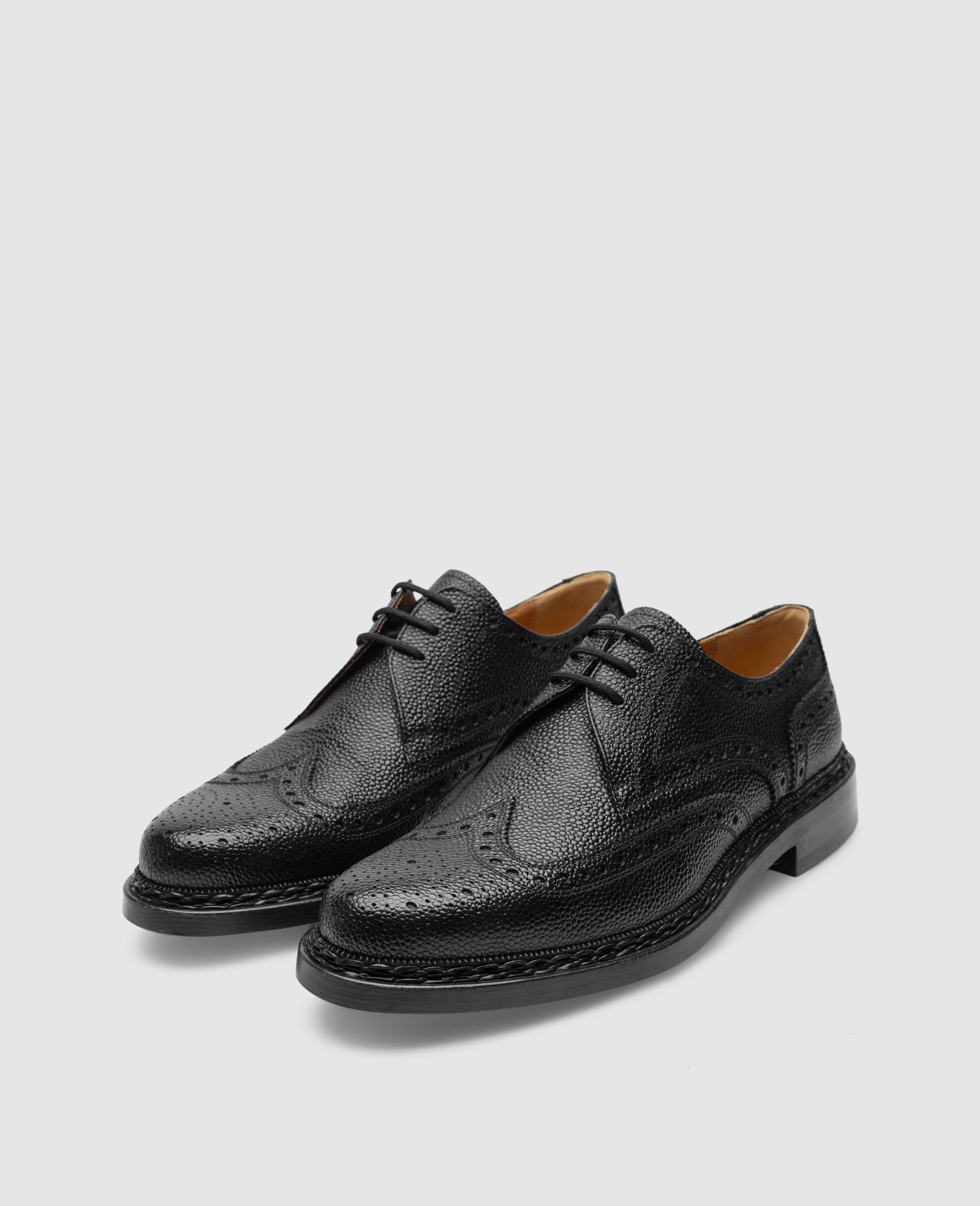 heinrich-dinkelacker-buda-full-brogue-sg-derby-schwarz image 2