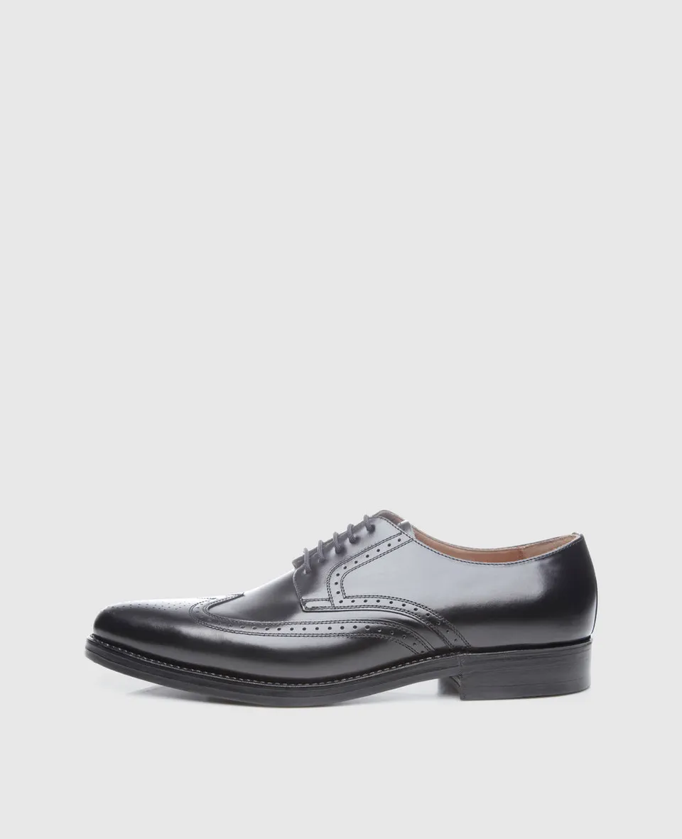 heinrich-dinkelacker-milano-full-brogue-derby-schwarz-boxcalf image 1