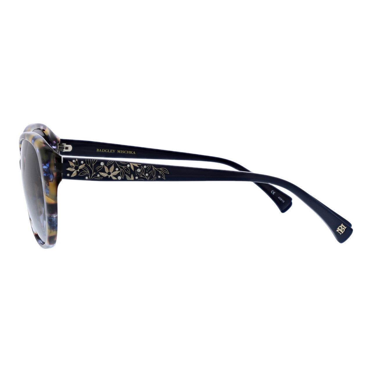 badgley-mischka-buitique-sonnenbrille-blau-tortoise-acetat image 3
