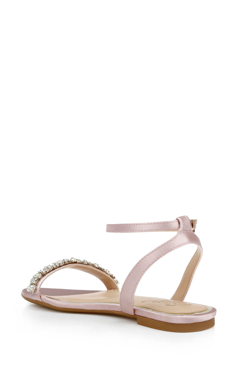 badgley-mischka-daria-flache-sandalen-light-gold-perlen image 3