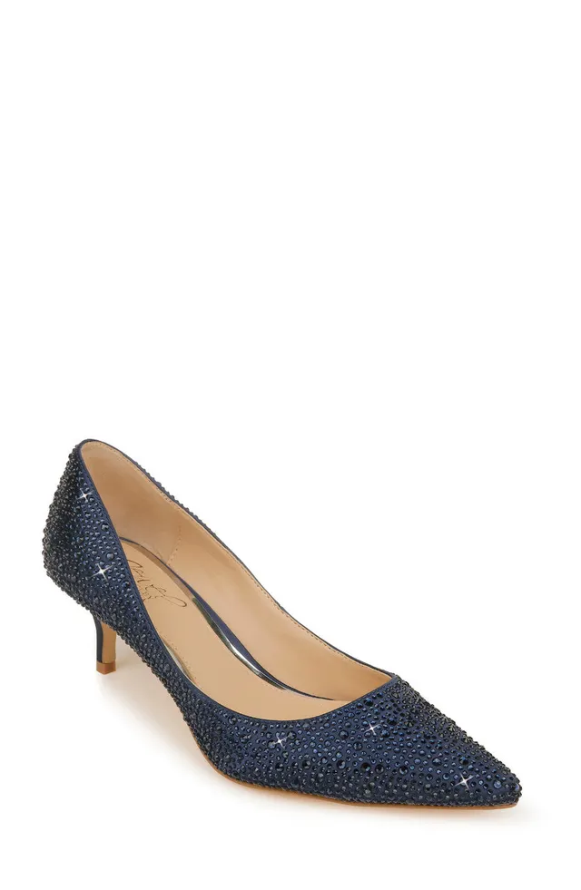 badgley-mischka-frenchie-kitten-heels-silber-weite-h image 1