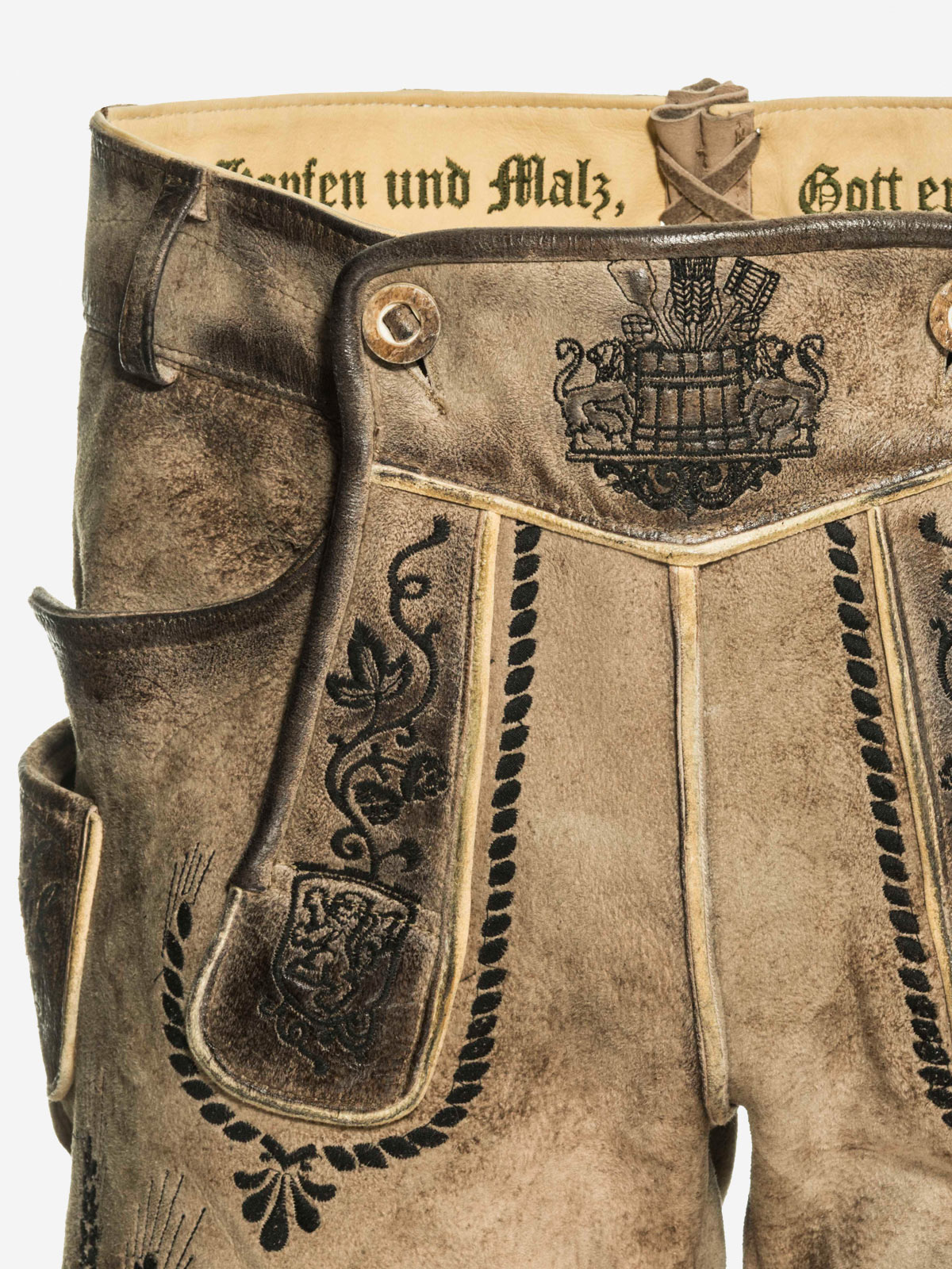 himmel-arsch-zwirn-braumeister-lederhose-wildbock-mit-g-rtel image 6