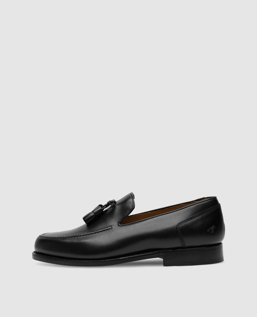 heinrich-dinkelacker-wien-plain-tassel-loafer-schwarz-boxcalf-2 image 1