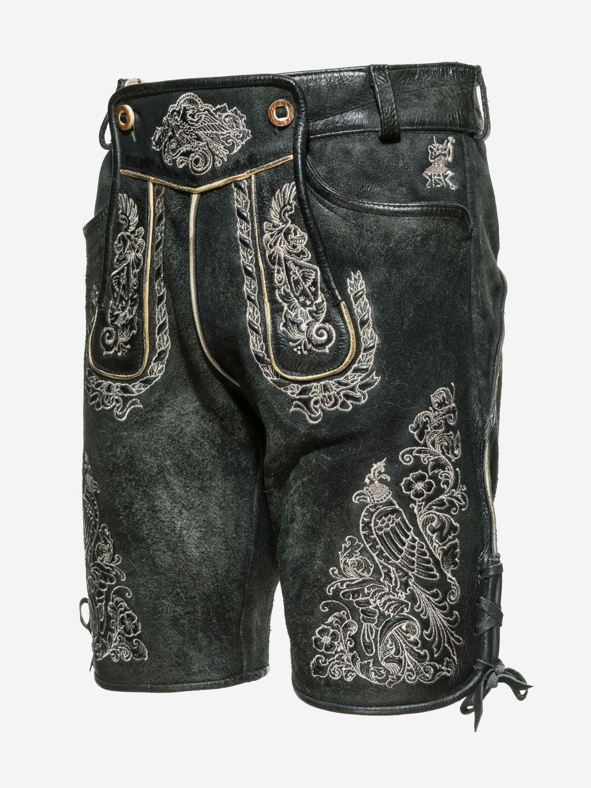 himmel-arsch-zwirn-falkner-lederhose-wildbock-mit-g-rtel image 5