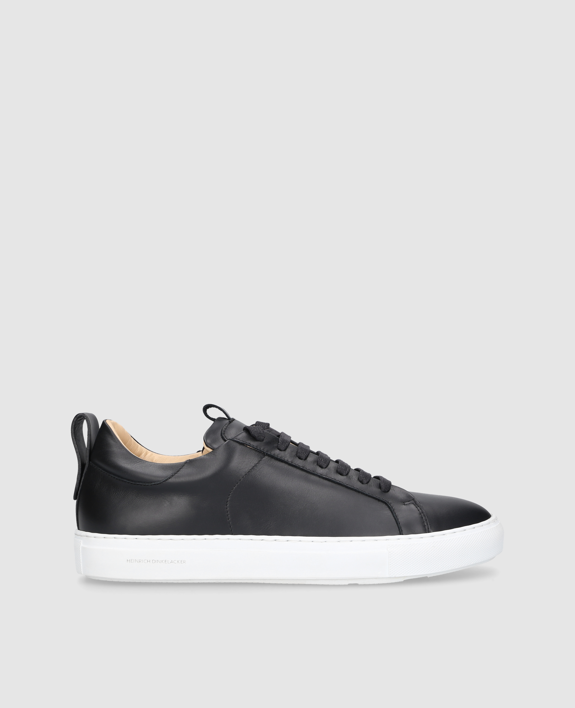 heinrich-dinkelacker-turin-court-sneaker-np-schwarz-kalbsnappa image 6
