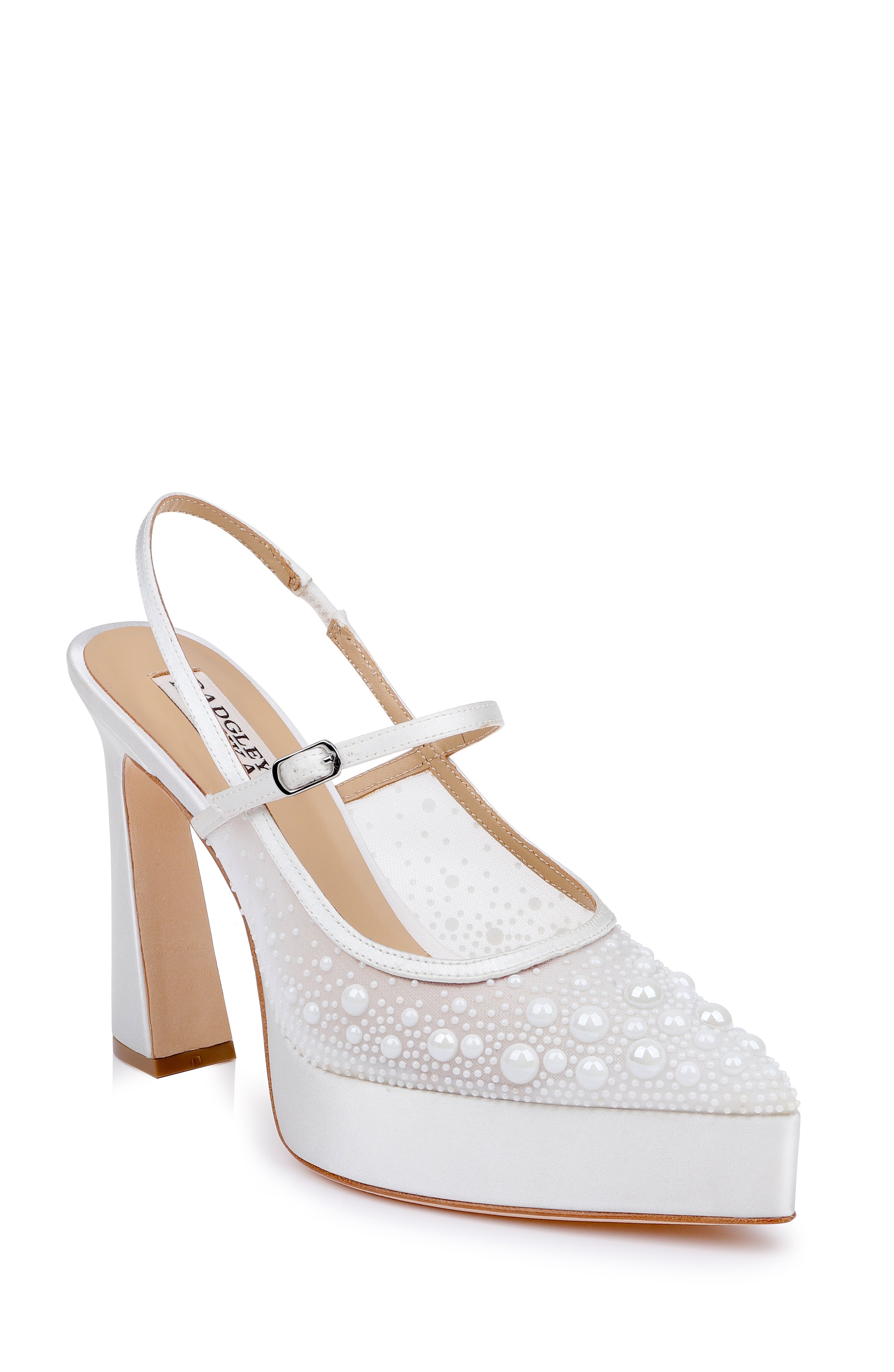 badgley-mischka-rhylee-slingback-pumps-schwarz-satin image 7