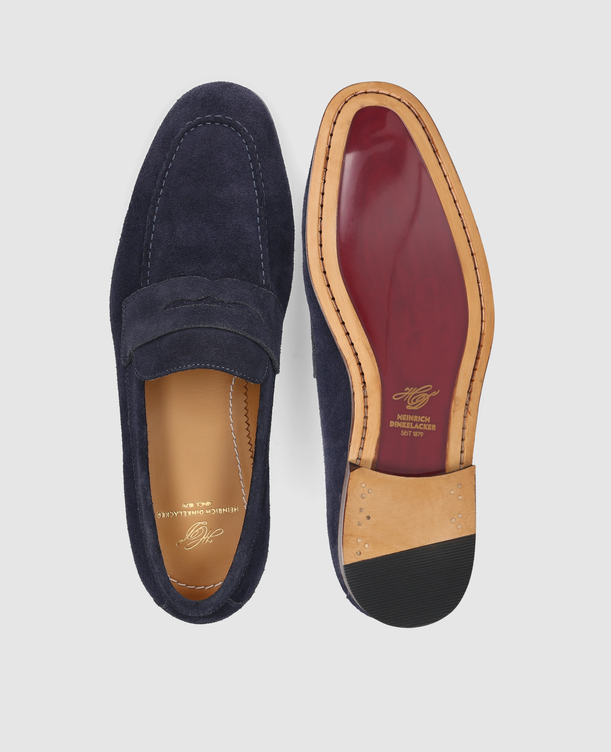 heinrich-dinkelacker-wien-amalfi-plain-v-loafer-navy-velours image 8