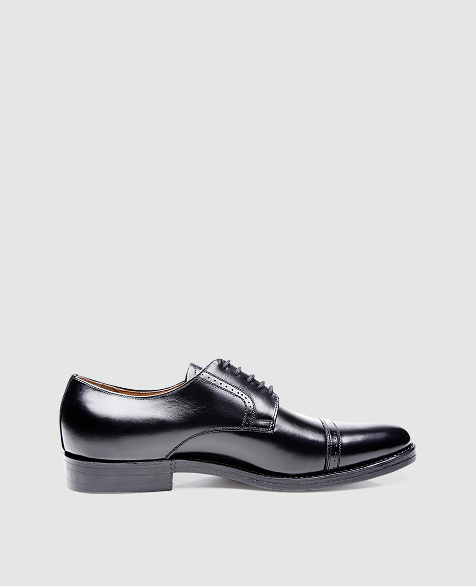 heinrich-dinkelacker-milano-quarter-brogue-derby-schwarz-leder image 4