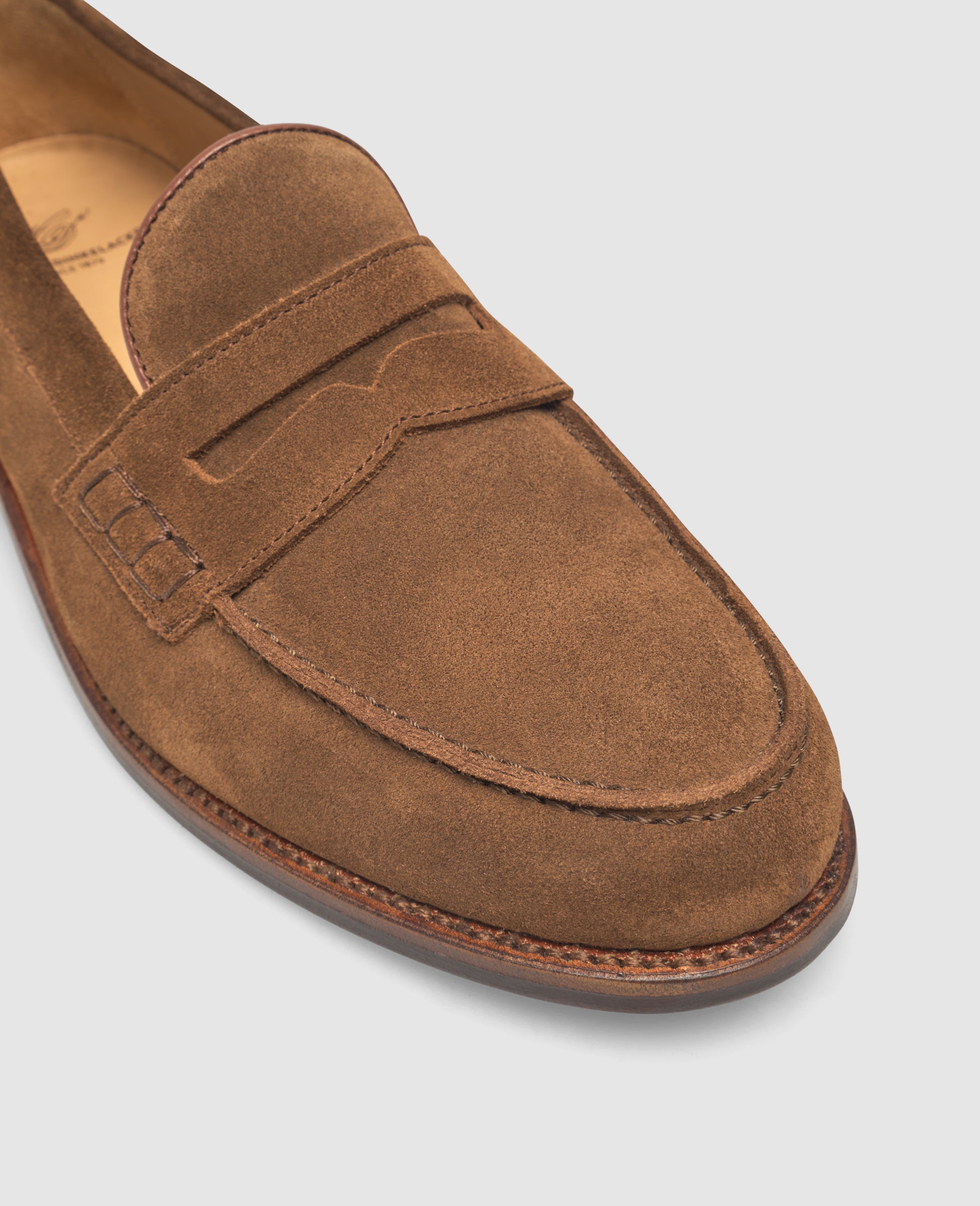 heinrich-dinkelacker-wien-plain-v-loafer-mittelbraun-velours-2 image 4