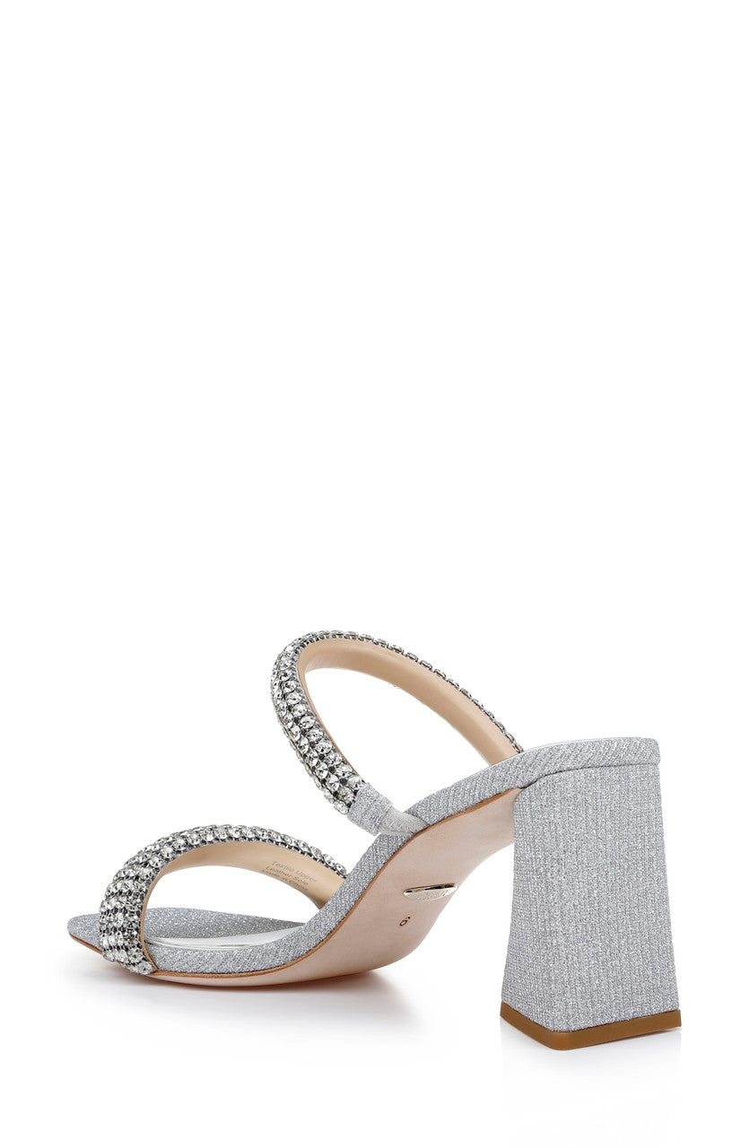 badgley-mischka-frankie-pantolette-fuchsia-blockabsatz-strass image 3