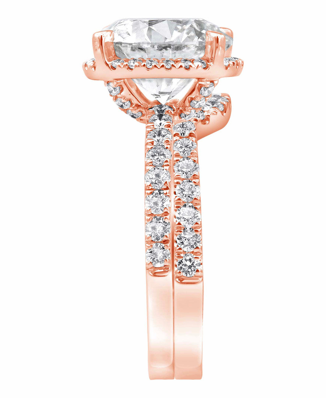 badgley-mischka-diamond-rings-bridal-set-rosegold-4ct-14k image 8