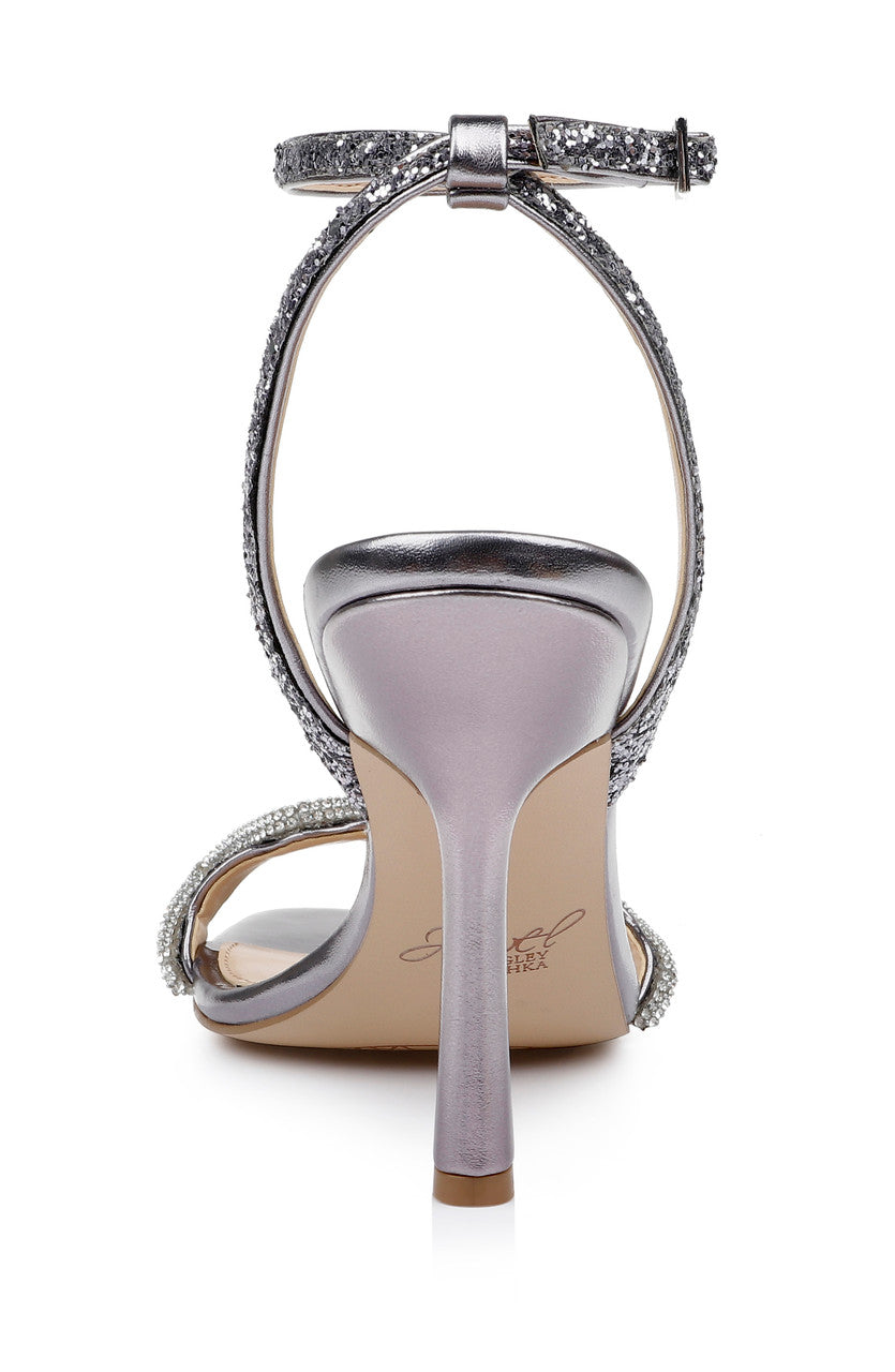 badgley-mischka-gemma-sandalen-silber-glitter-stiletto image 7