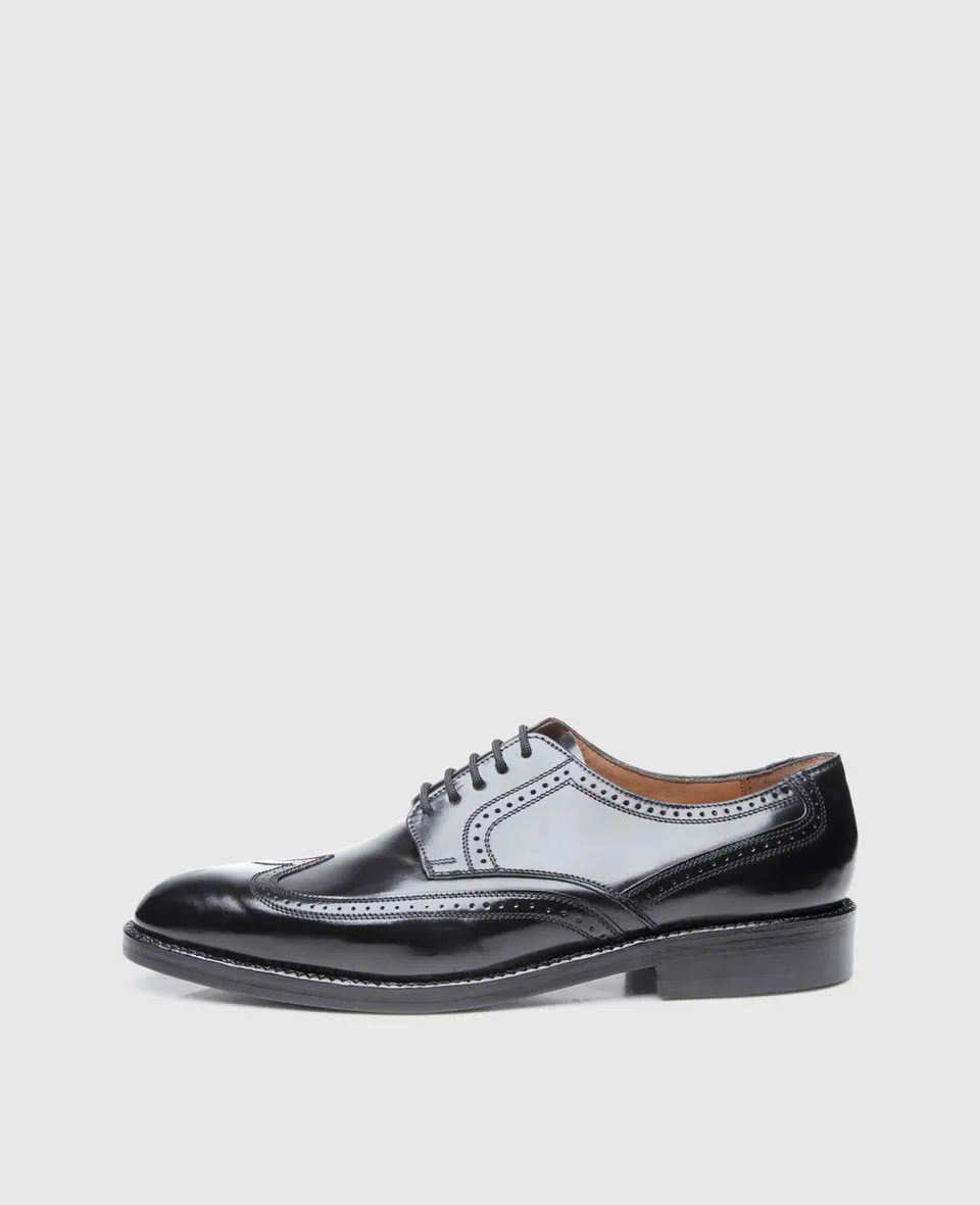 heinrich-dinkelacker-luzern-full-brogue-derby-schwarz-cordovan image 1