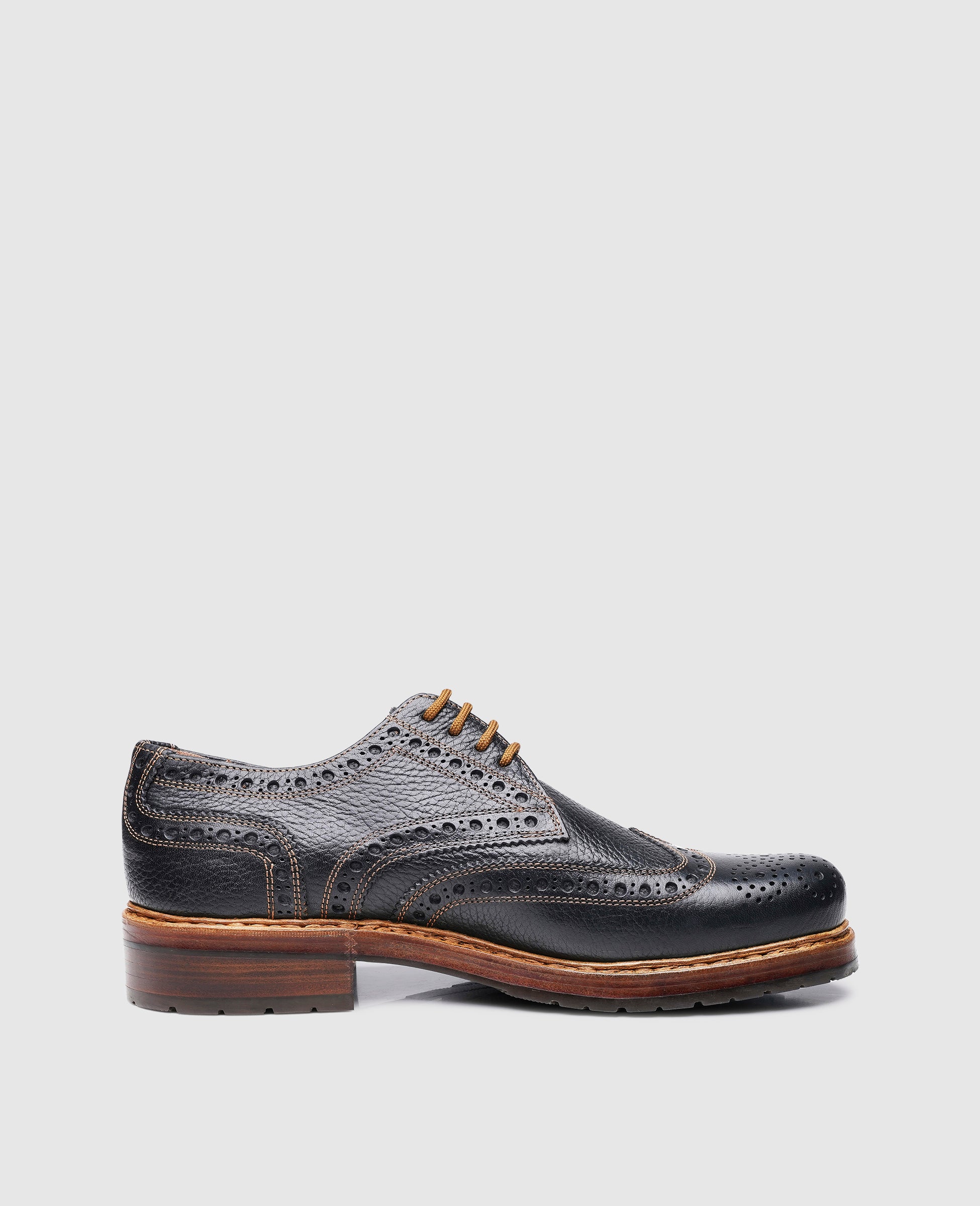 heinrich-dinkelacker-rio-full-brogue-az-derby-schwarz-glattleder image 3