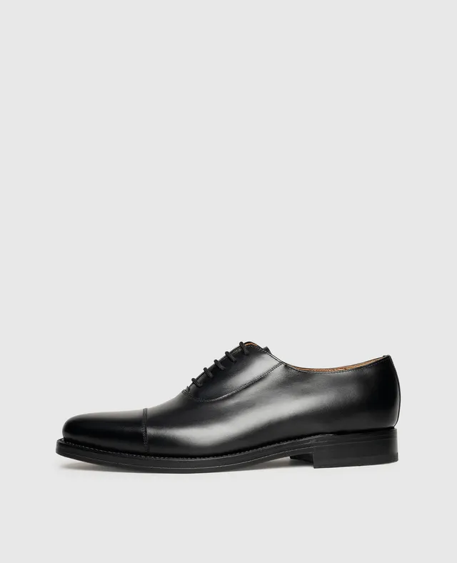heinrich-dinkelacker-milano-captoe-bc-oxford-schwarz-boxcalf image 1