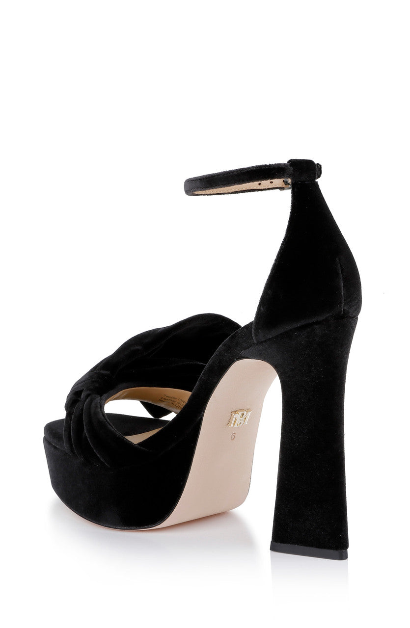 badgley-mischka-alora-ii-plateausandalen-schwarz-samt image 3