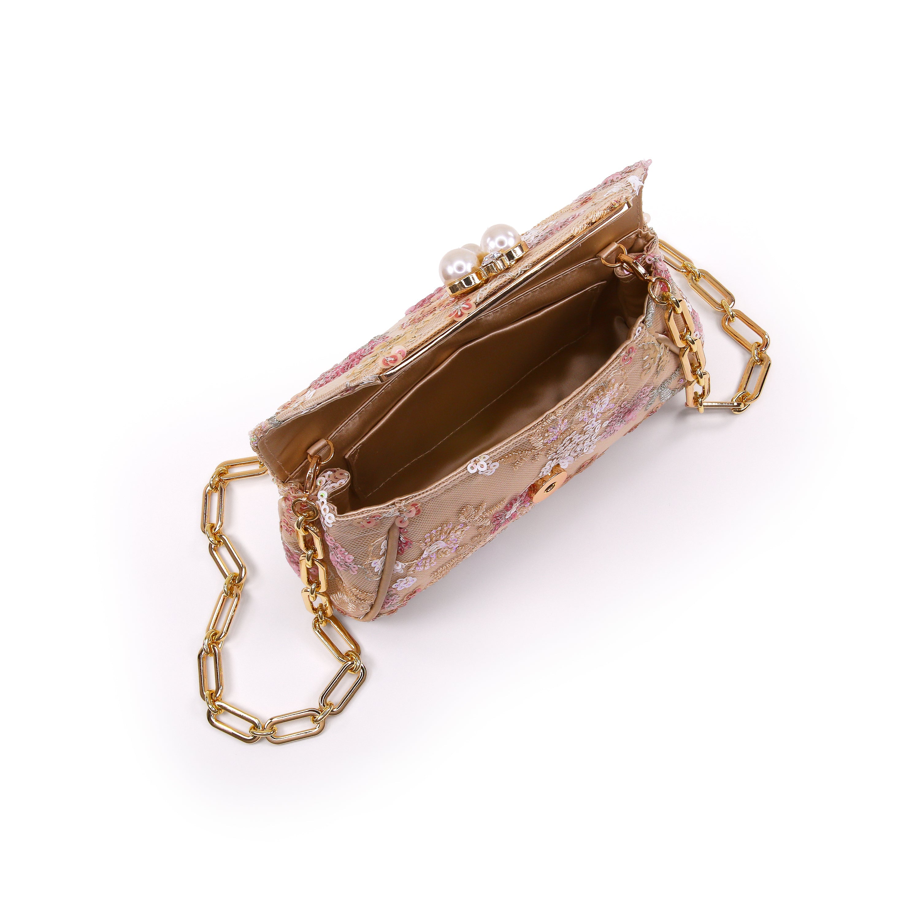 badgley-mischka-ophelia-clutch-champagner-pailletten-perle image 4
