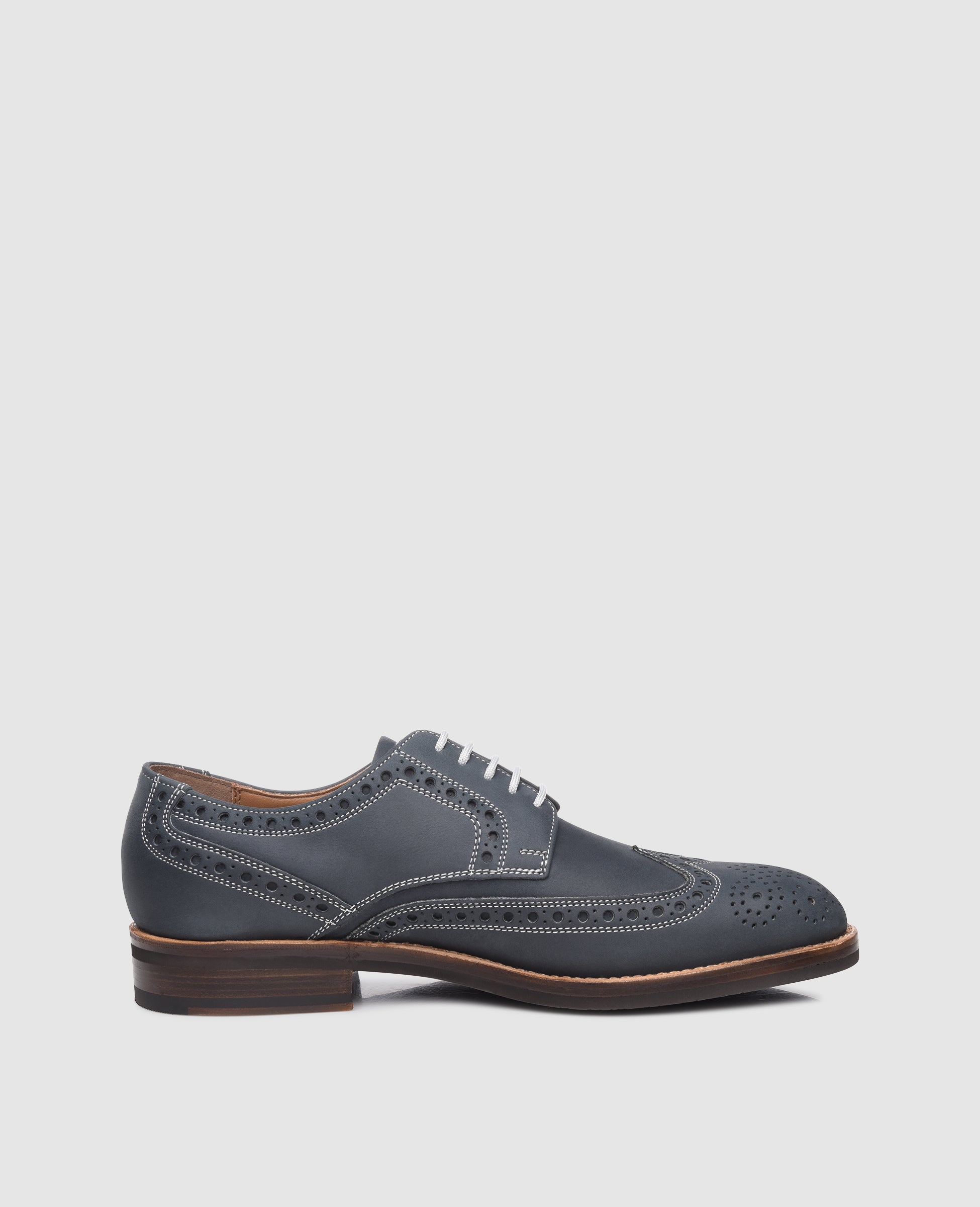 heinrich-dinkelacker-luzern-full-brogue-j-derby-jeans-blau image 3
