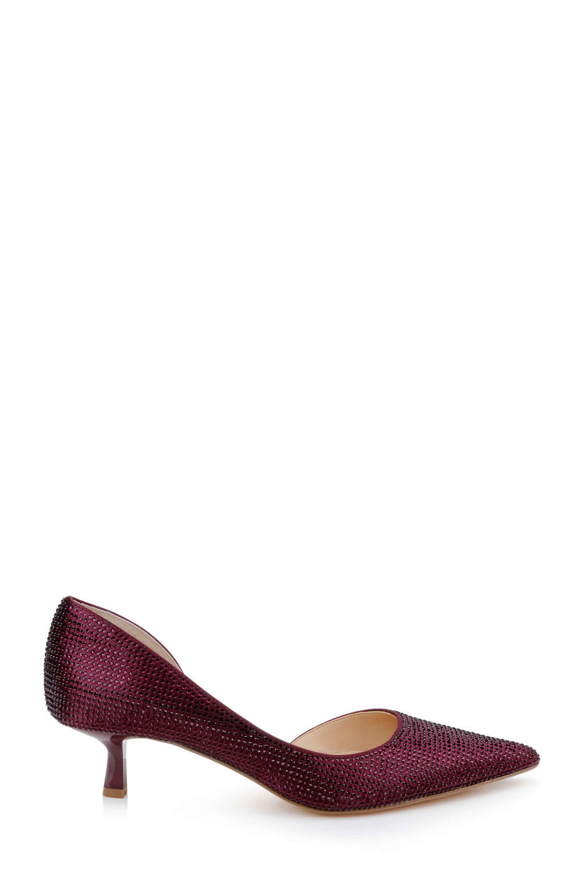 badgley-mischka-teegan-kitten-pumps-silber-strass-45mm image 2