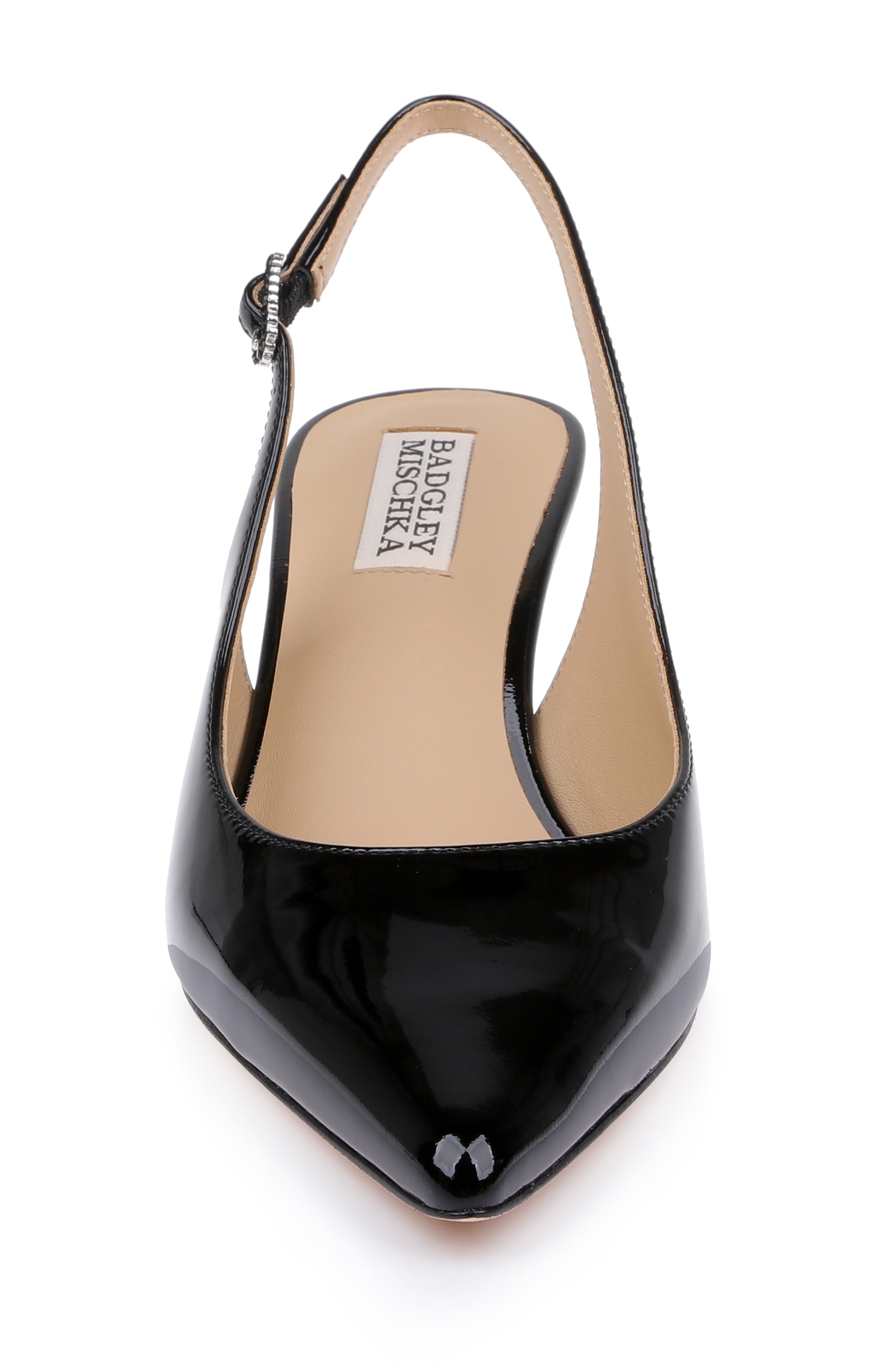 badgley-mischka-ruthie-ii-slingback-pumps-schwarz-lack-4cm image 4
