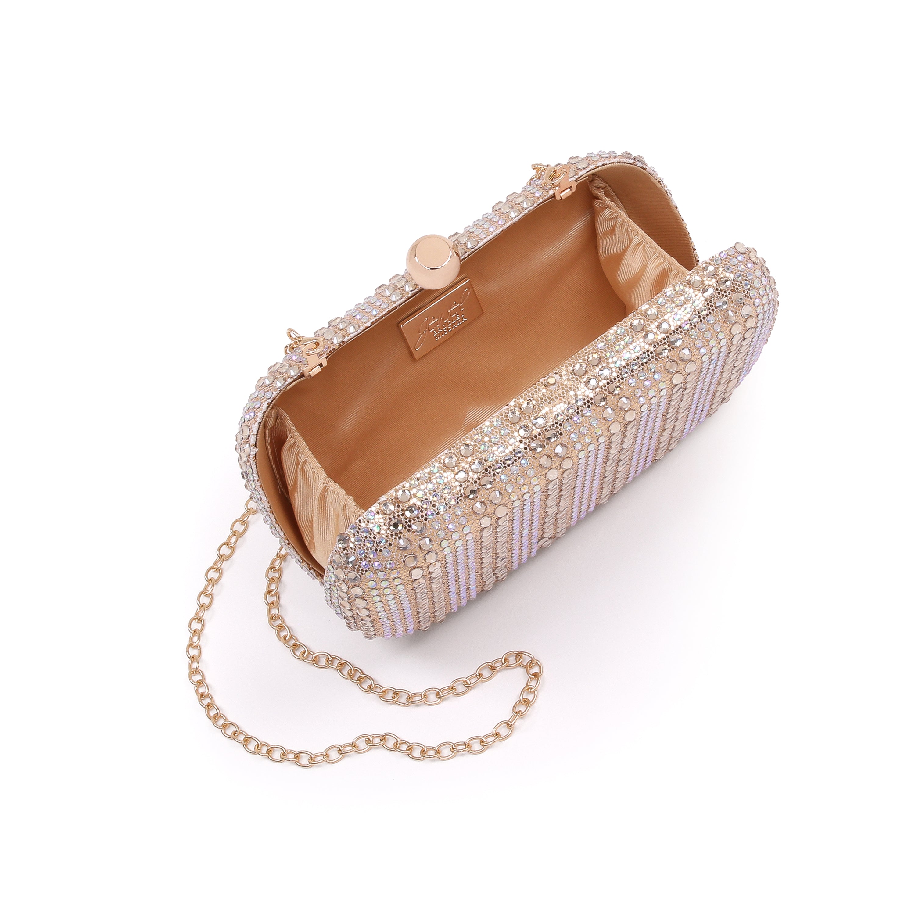 badgley-mischka-harlow-compact-crystal-minaudiere-abendtasche-gold-kristall image 4